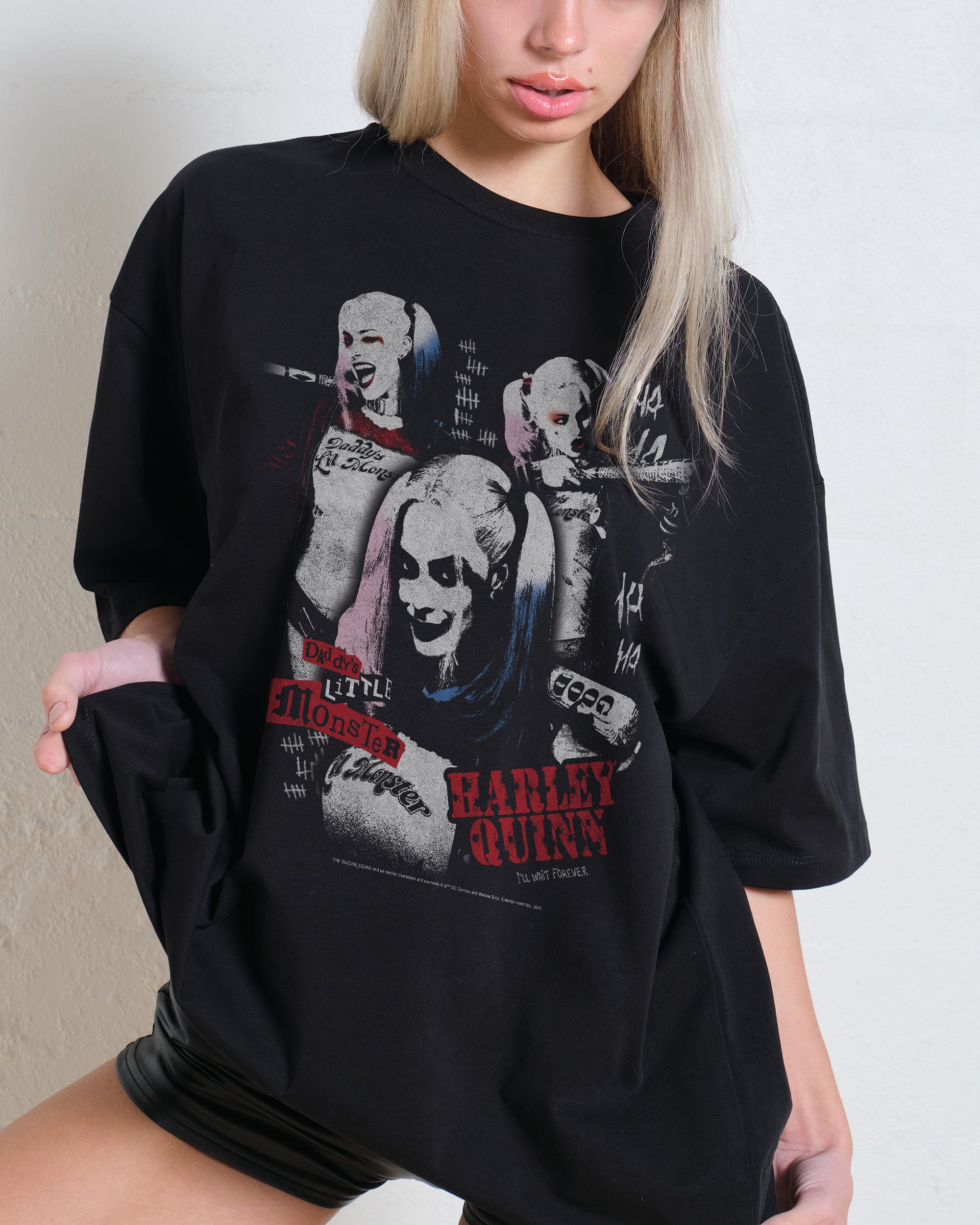 Harley Quinn Vintage Oversized Tee Online Australia