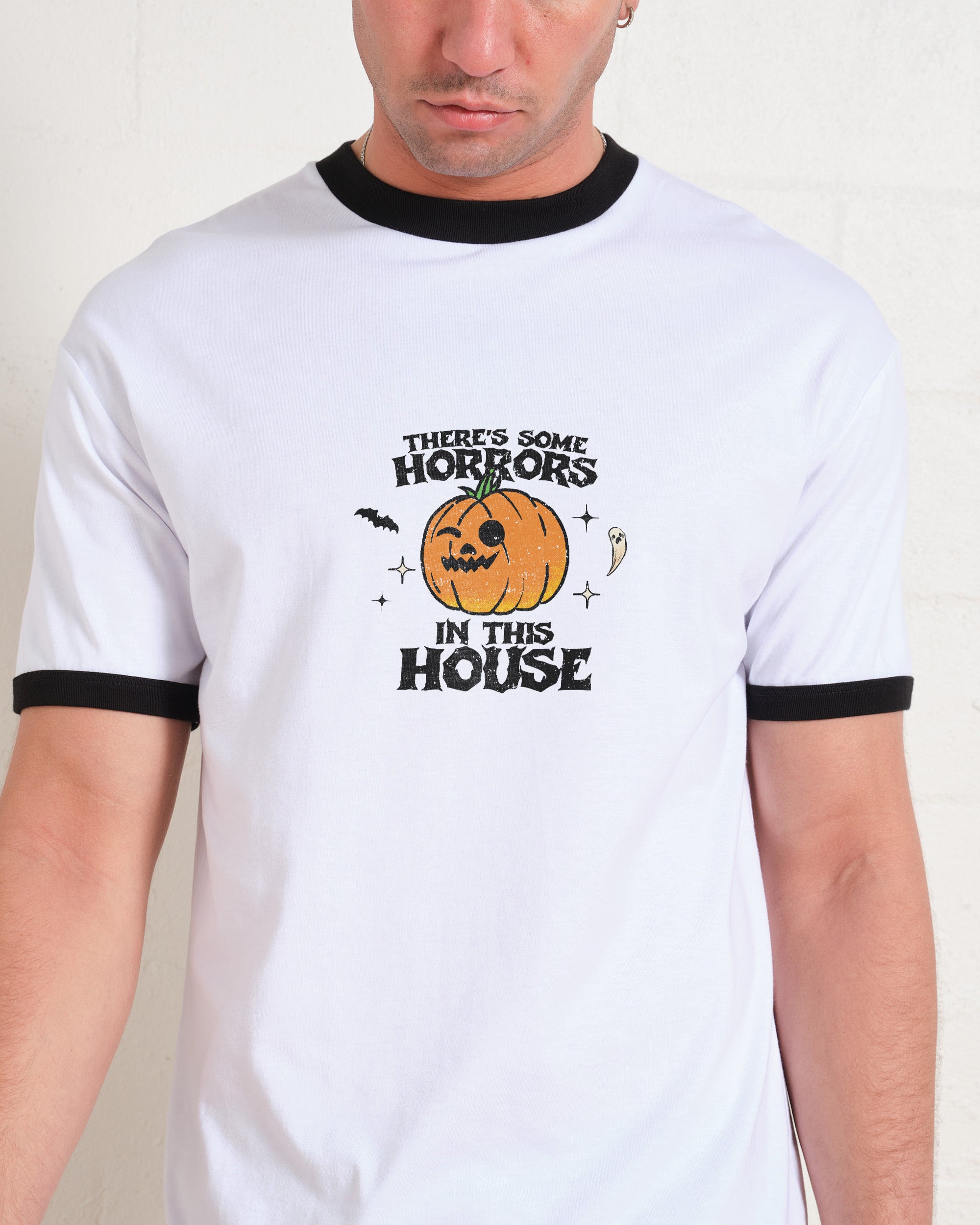 There's Some Horrors In This House Front and Back T-Shirt