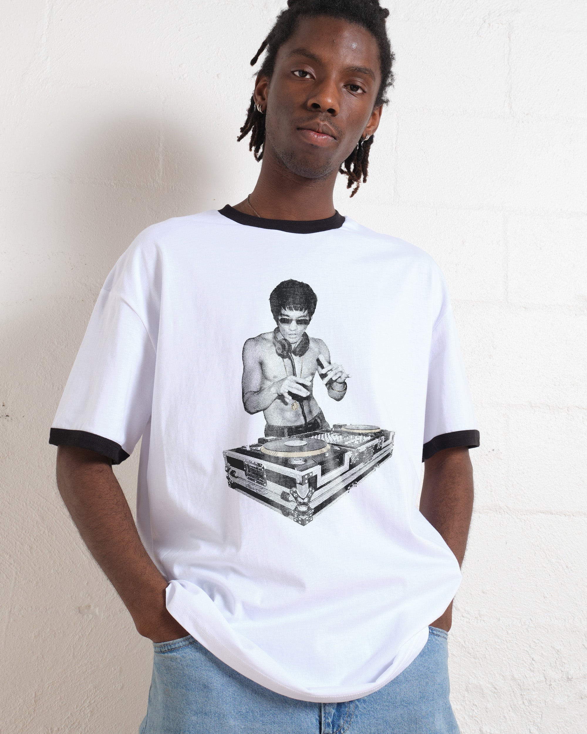 DJ Bruce Lee T Shirt Official Bruce Lee Merch