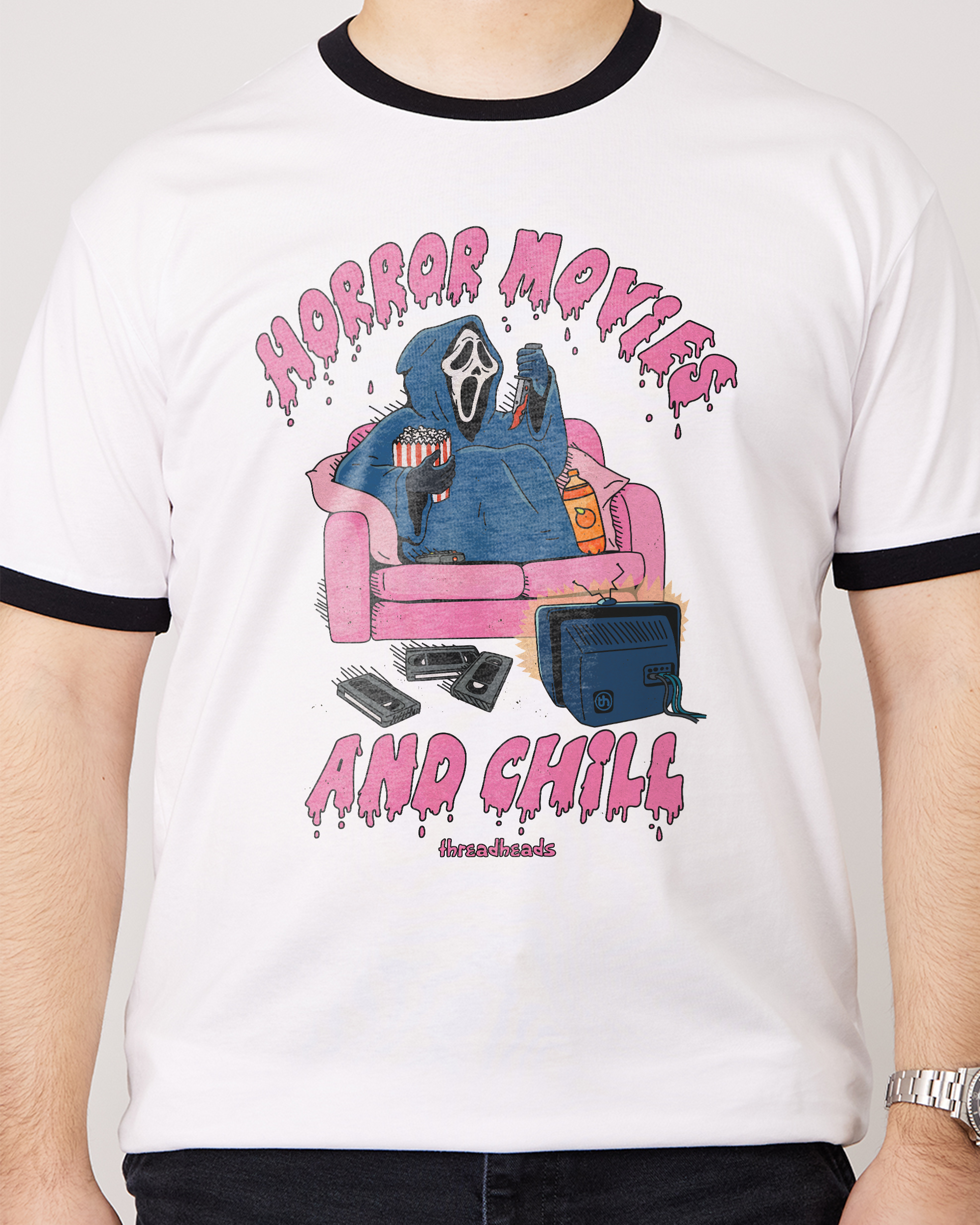 Horror Movies and Chill T-Shirt Australia Online