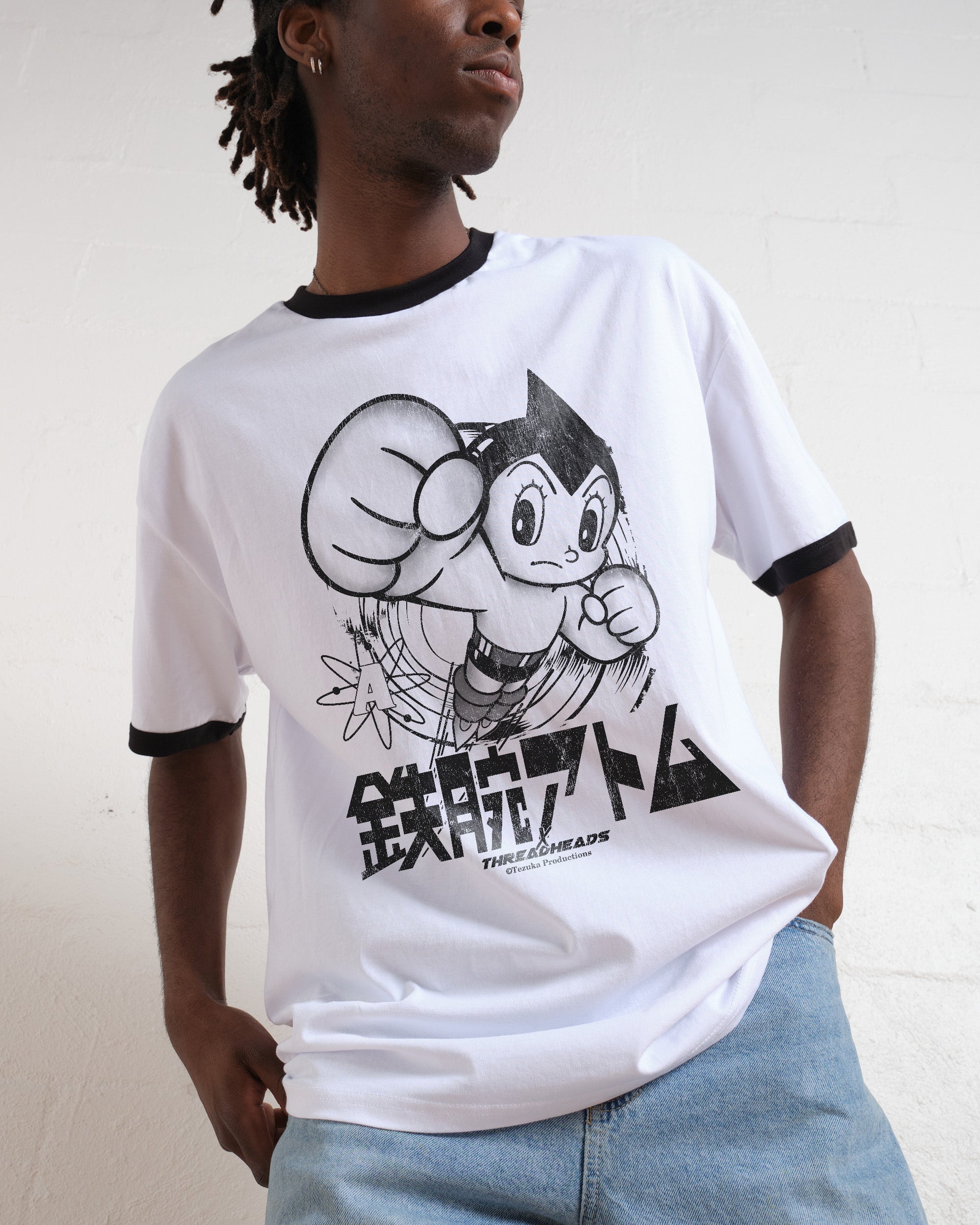 Astro Boy Black and White T-Shirt