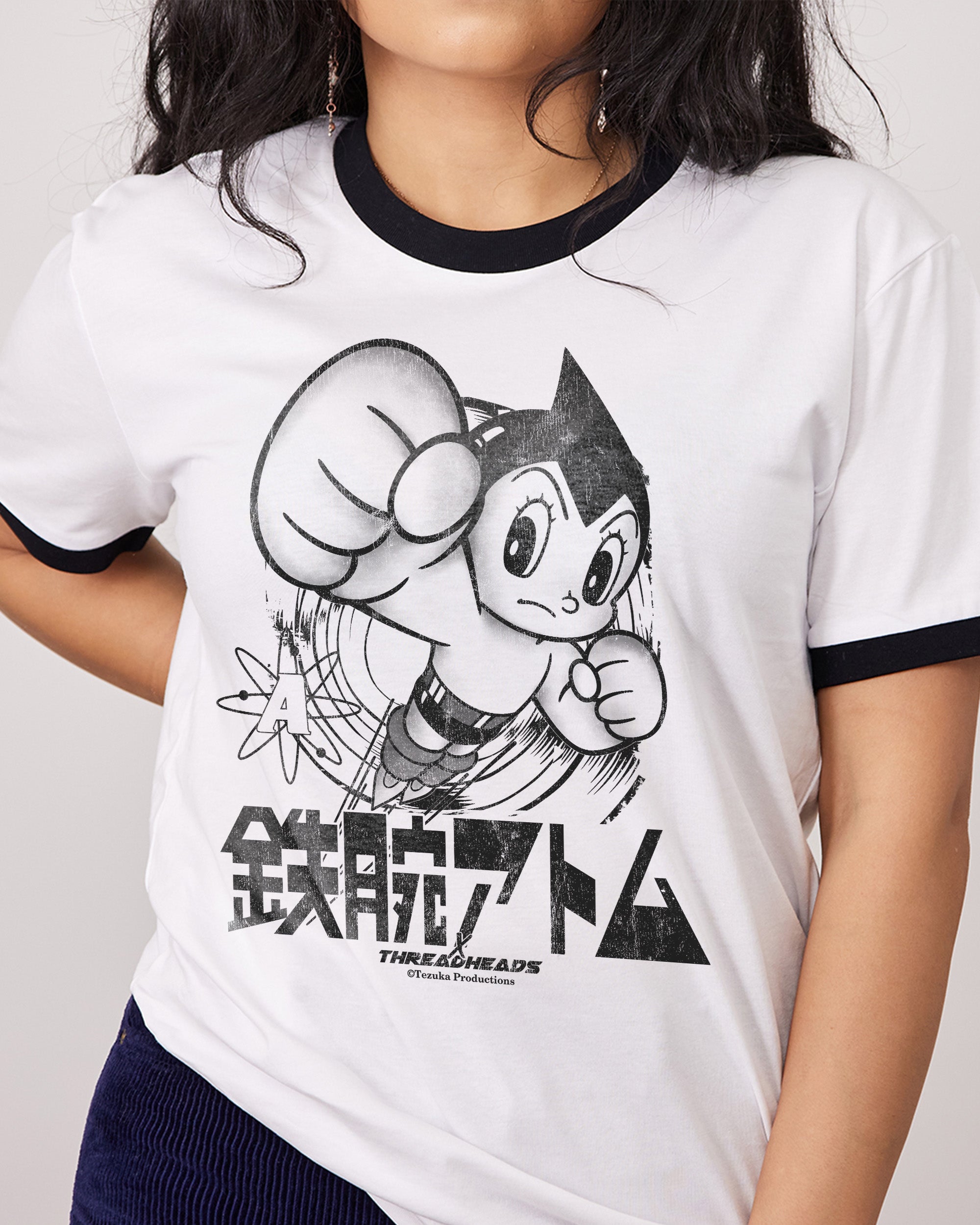 Astro Boy Black and White T-Shirt