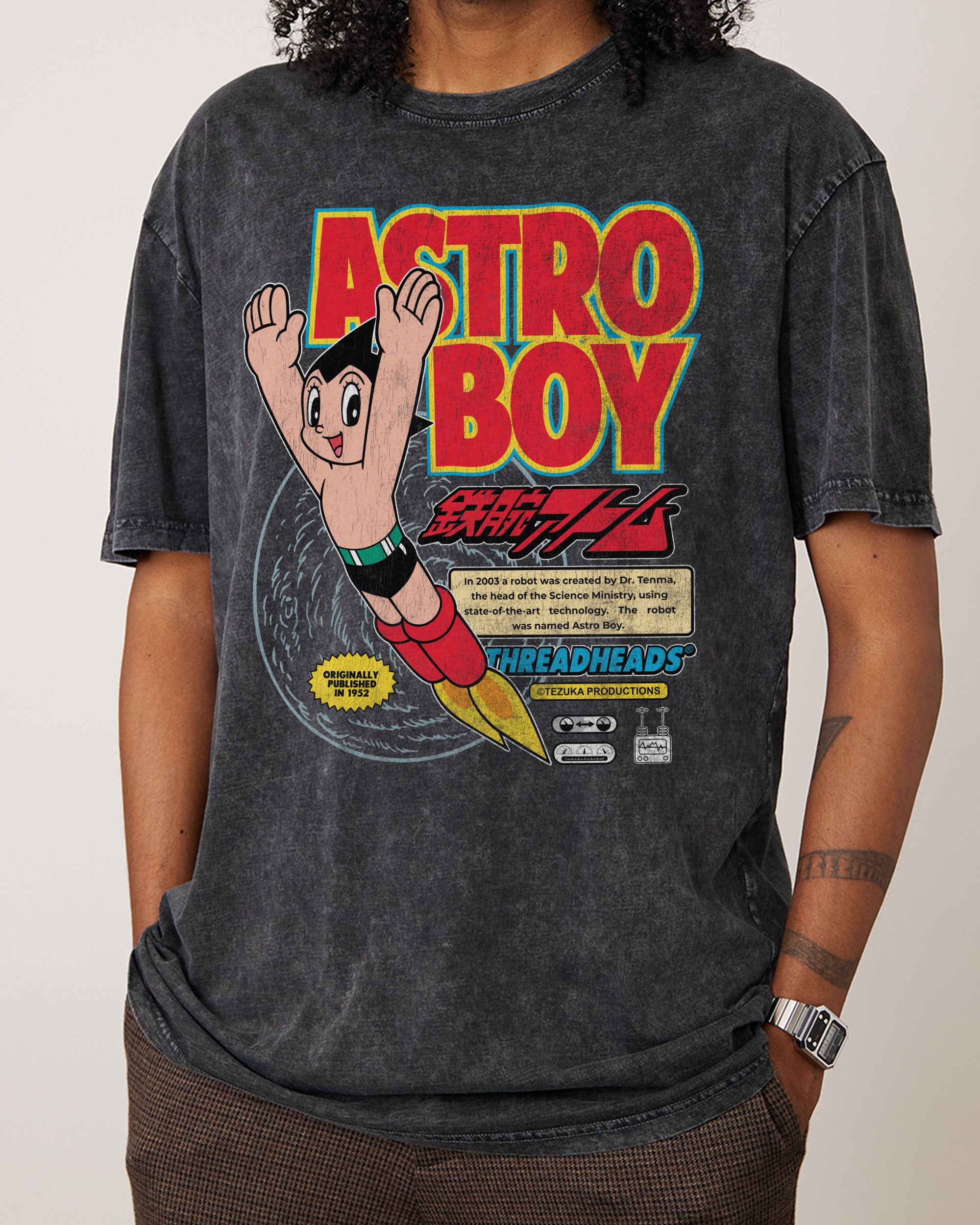 Astro Boy Vintage Stonewash Tee