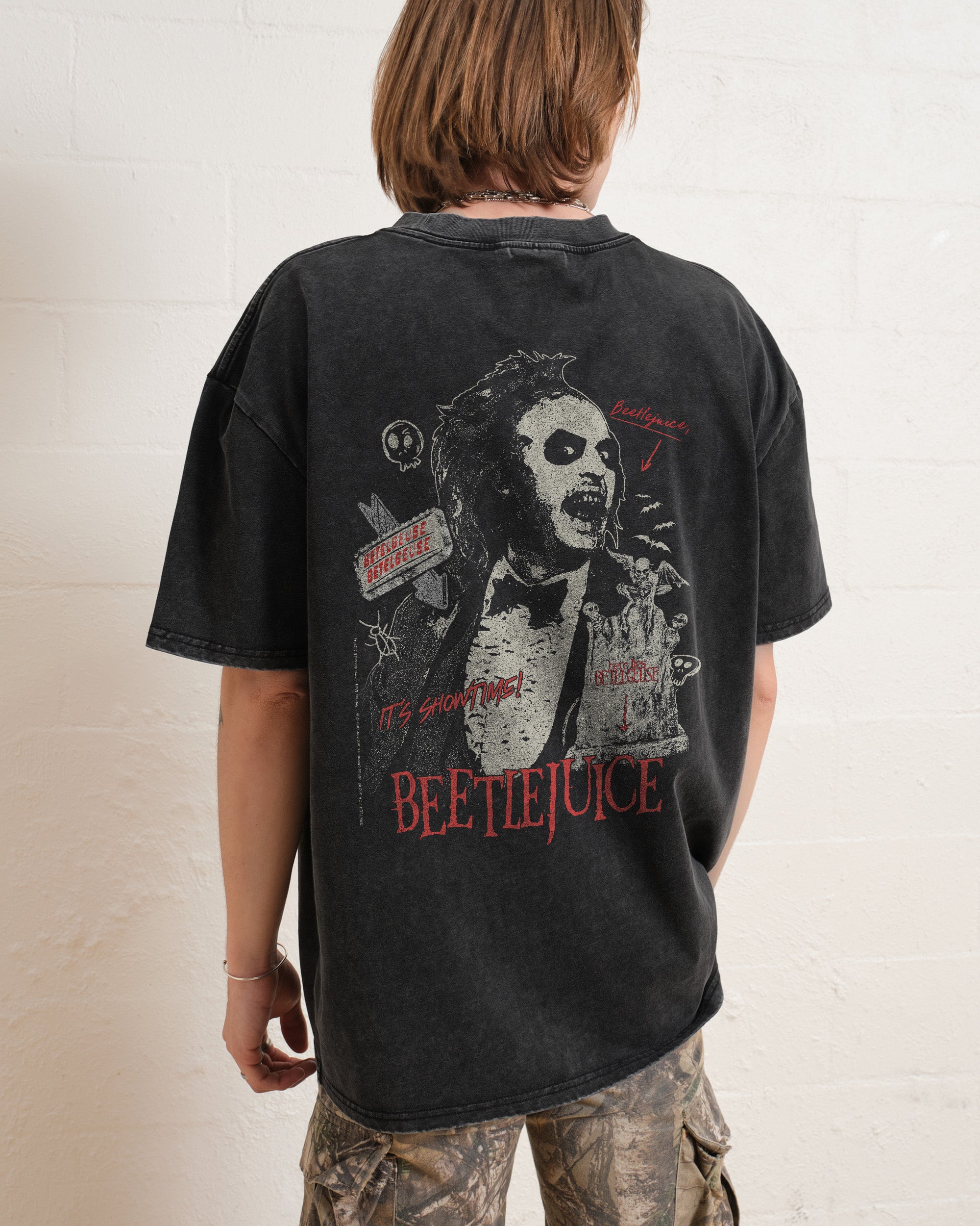 Beetlejuice Grave Wash Tee Australia Online