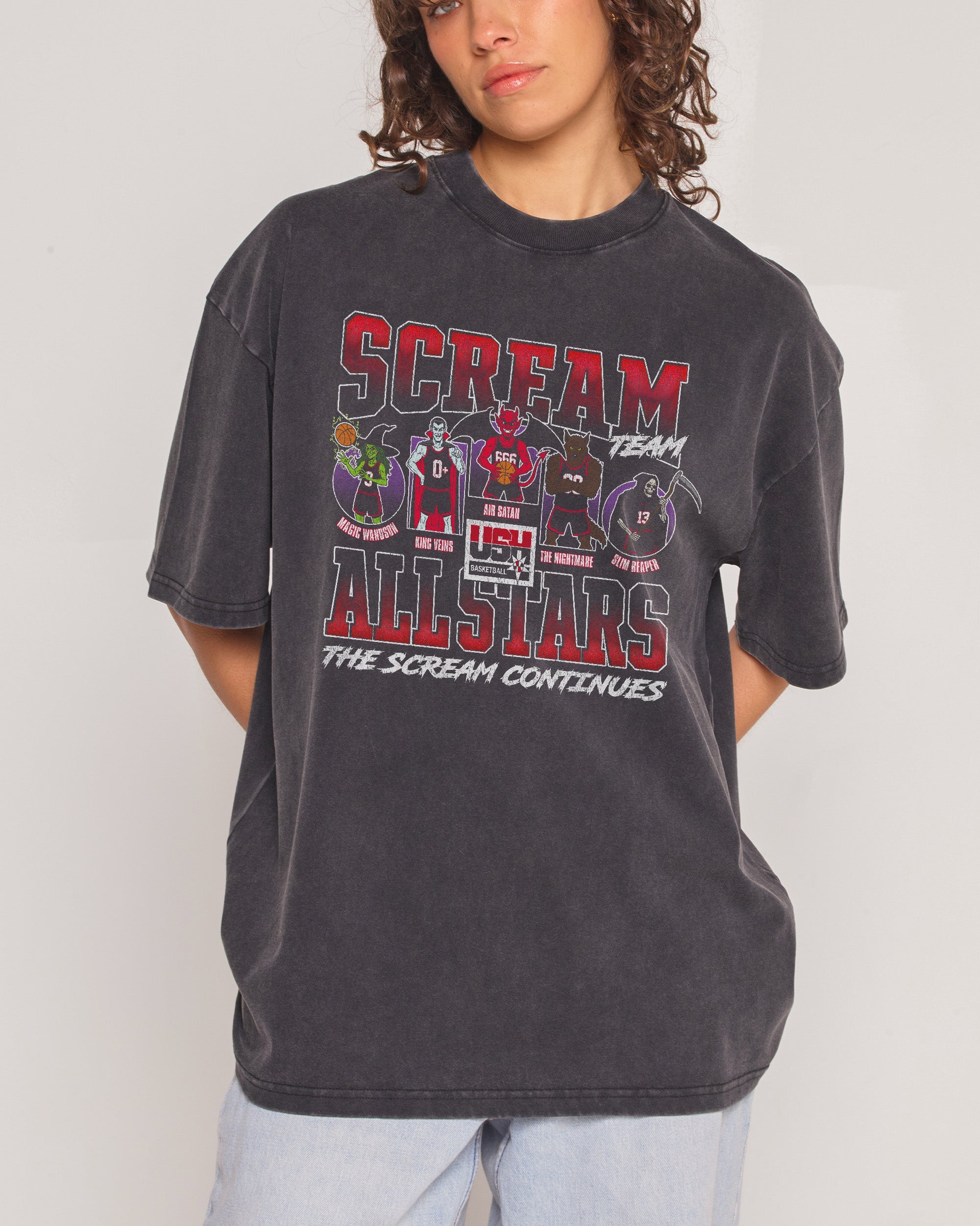 Scream Team Wash Tee Australia Threadheads Online