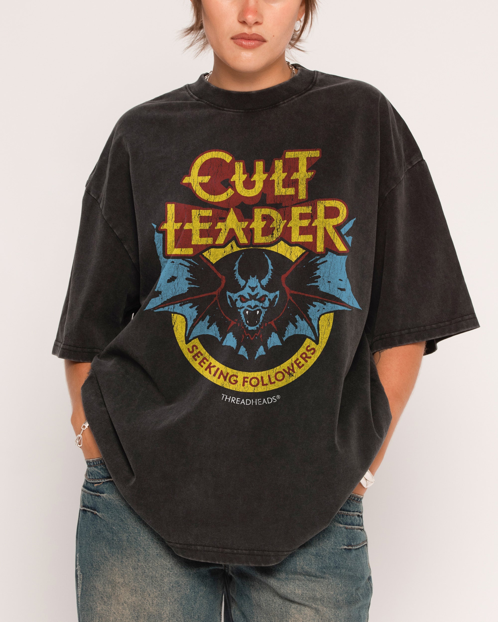 Cult Leader Wash Tee Australia Threadheads Online