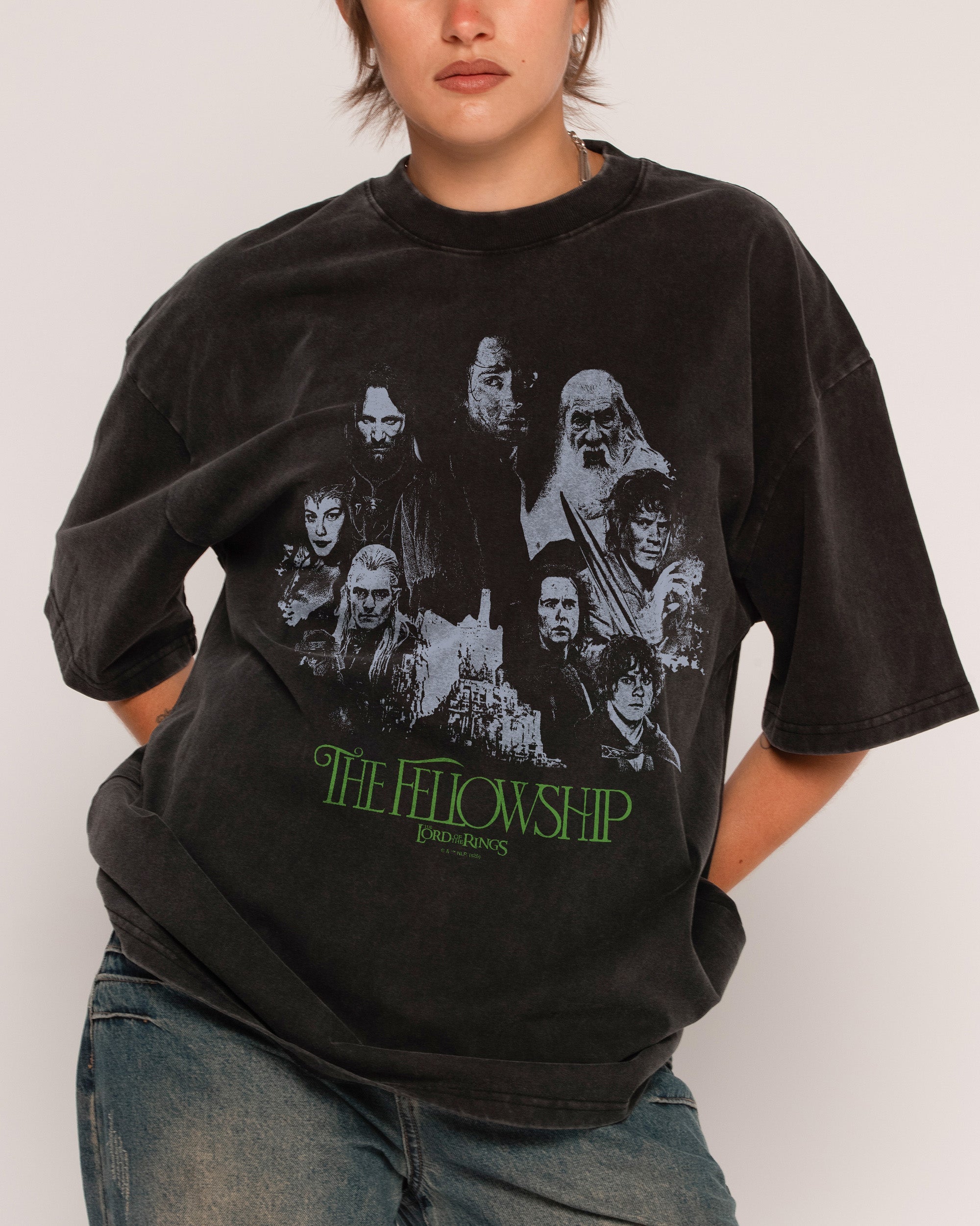 The Fellowship of the Ring Oversized Tee | Official Lord of the