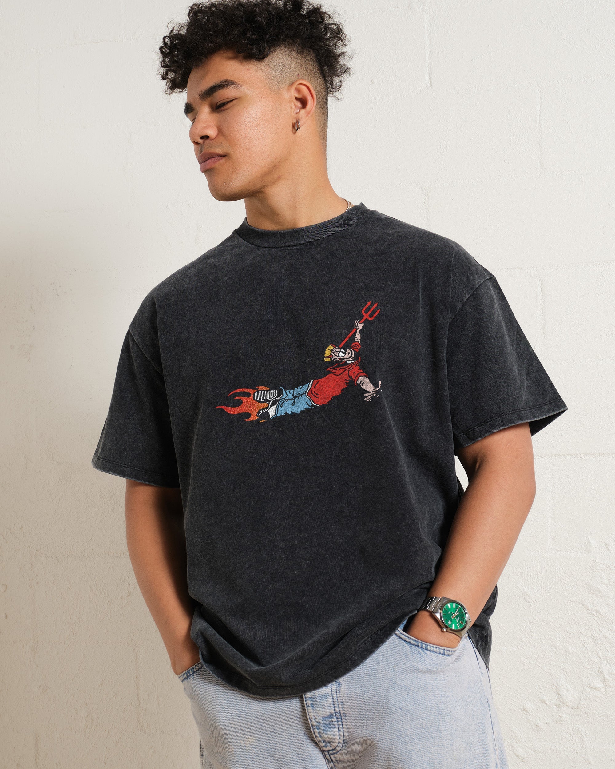 Hell Was Full Oversized Tee