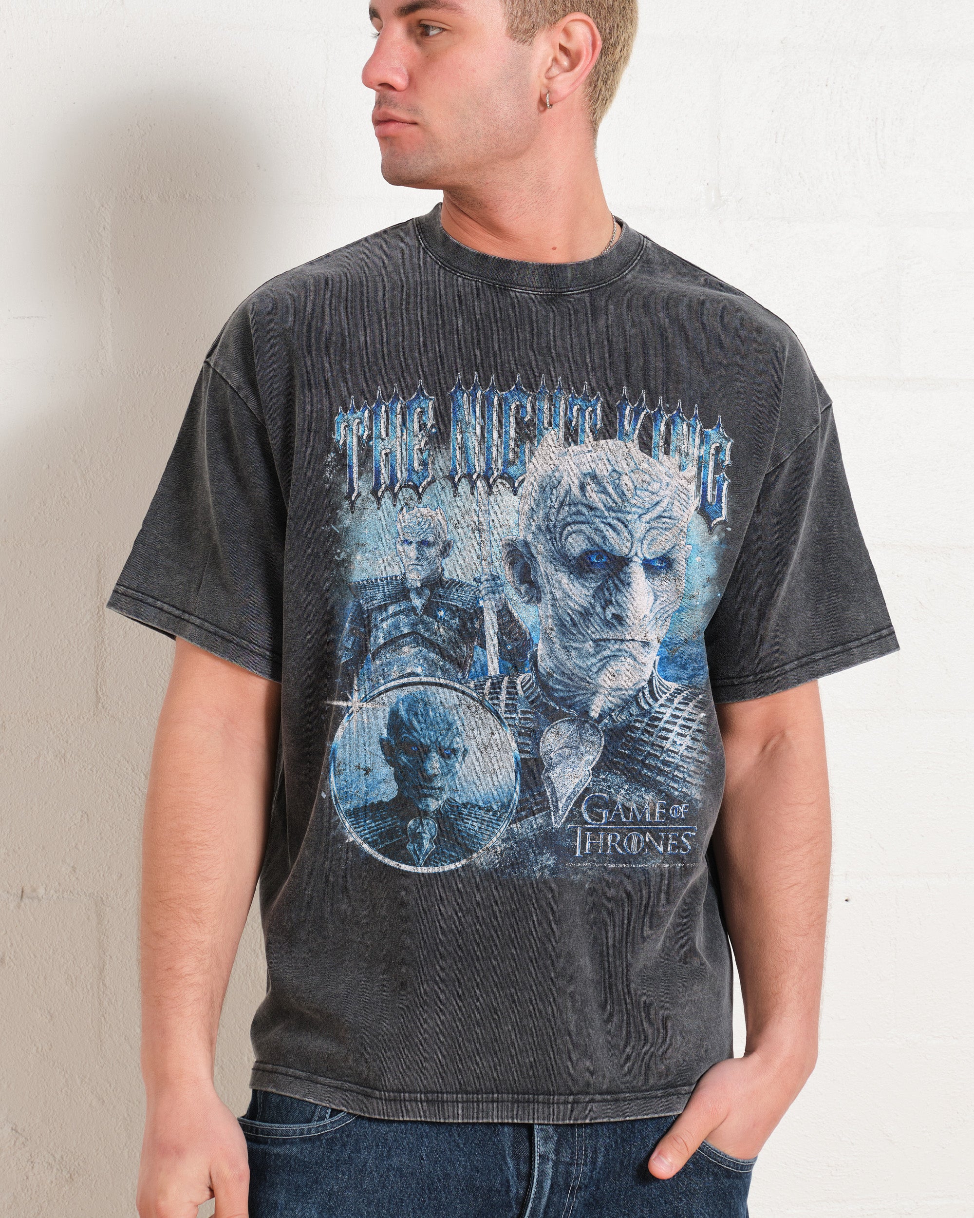 Vintage Night King Wash Tee