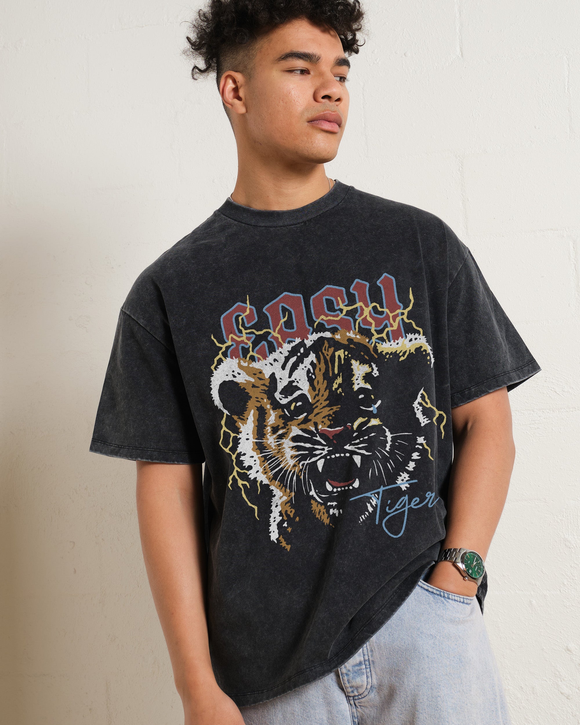 Easy Tiger Wash Tee Online Australia