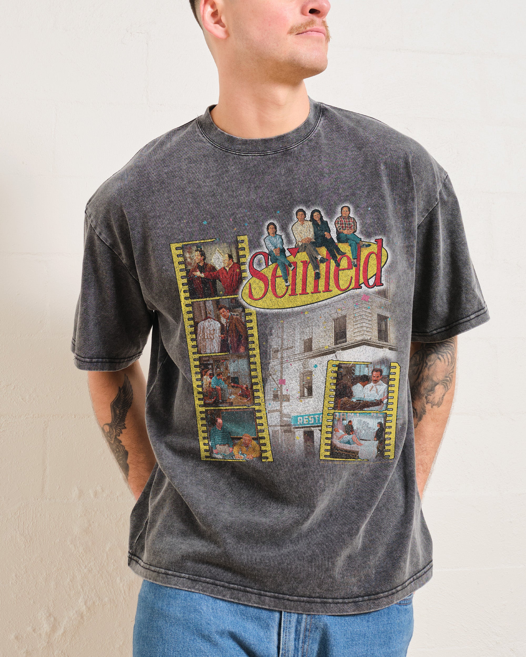 Seinfeld Scenes Wash Tee