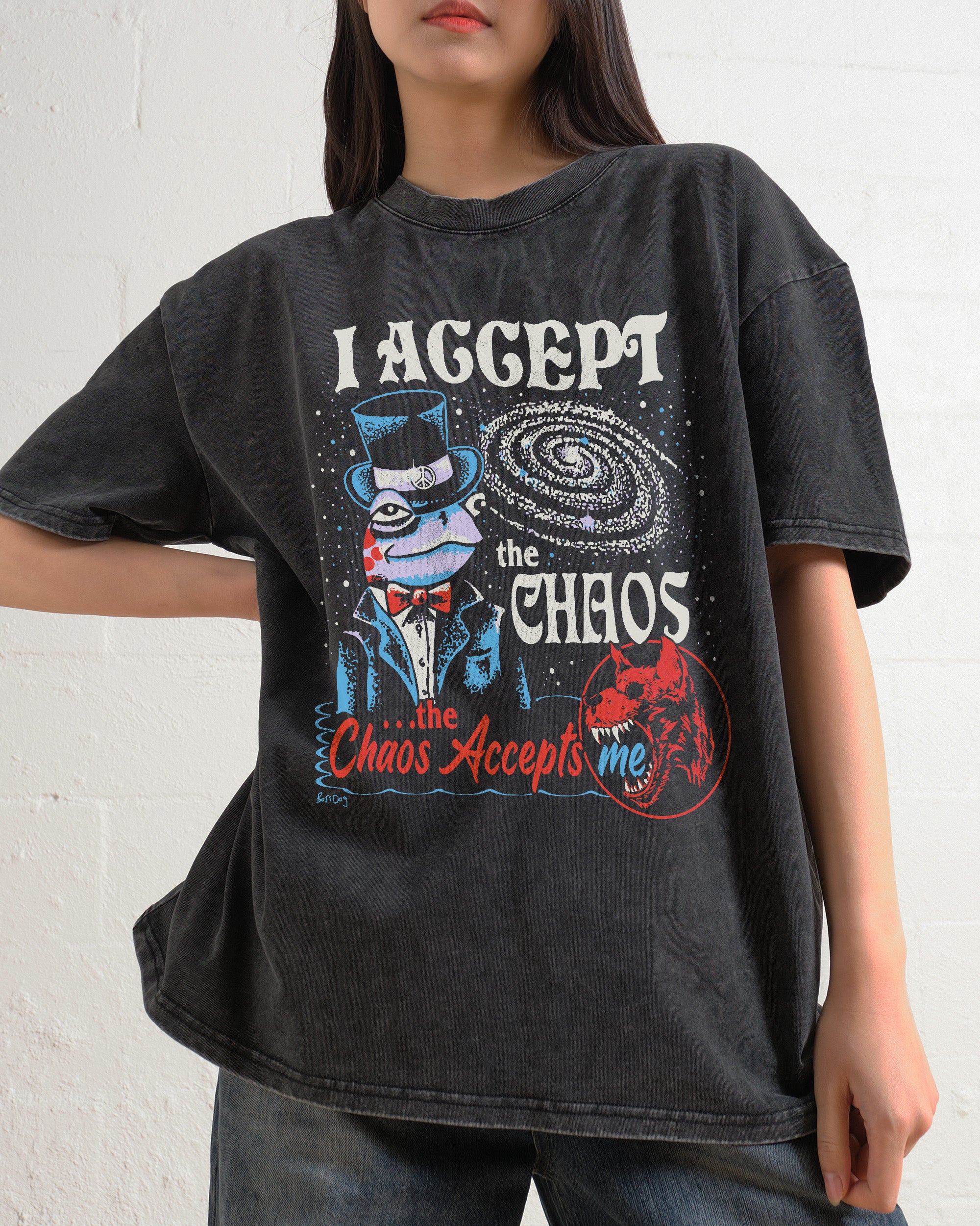 I Accept the Chaos Wash Tee