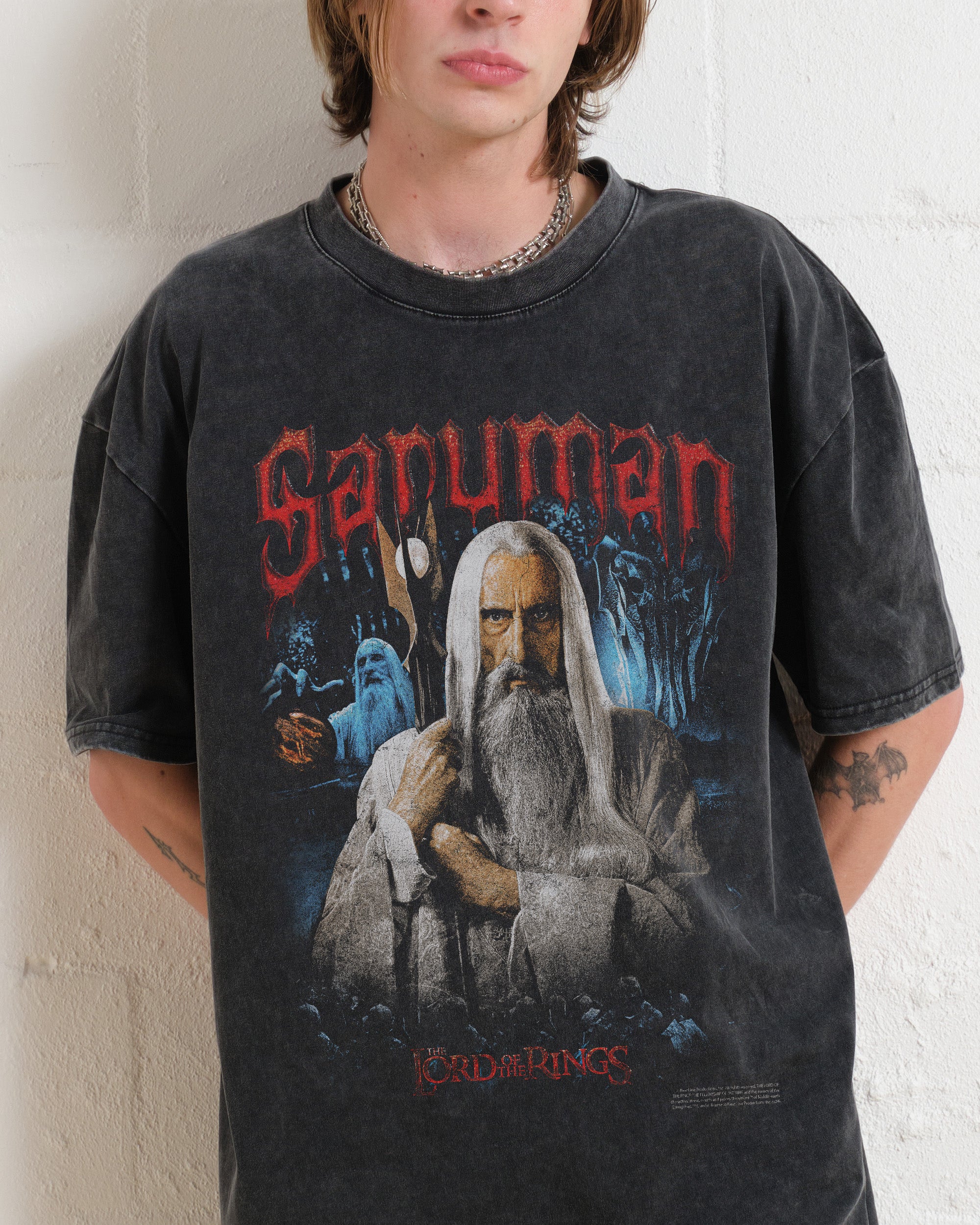 Vintage Saruman Wash Tee Australia Online