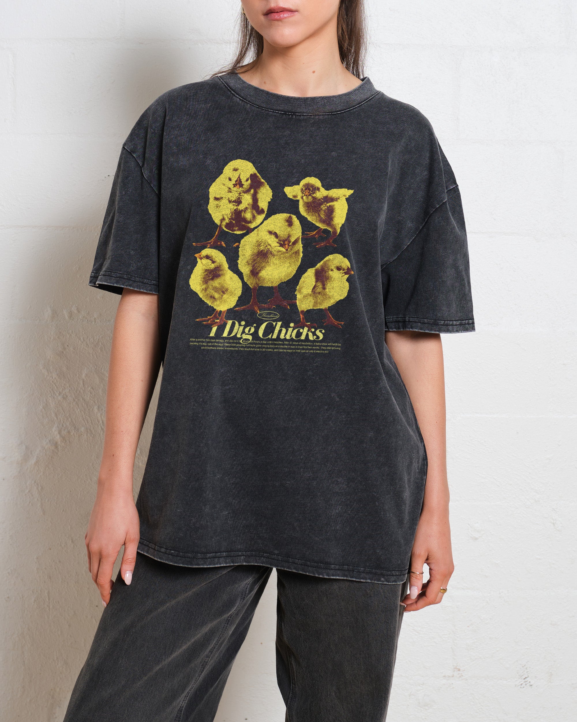 I Dig Chicks Wash Tee Australia Online