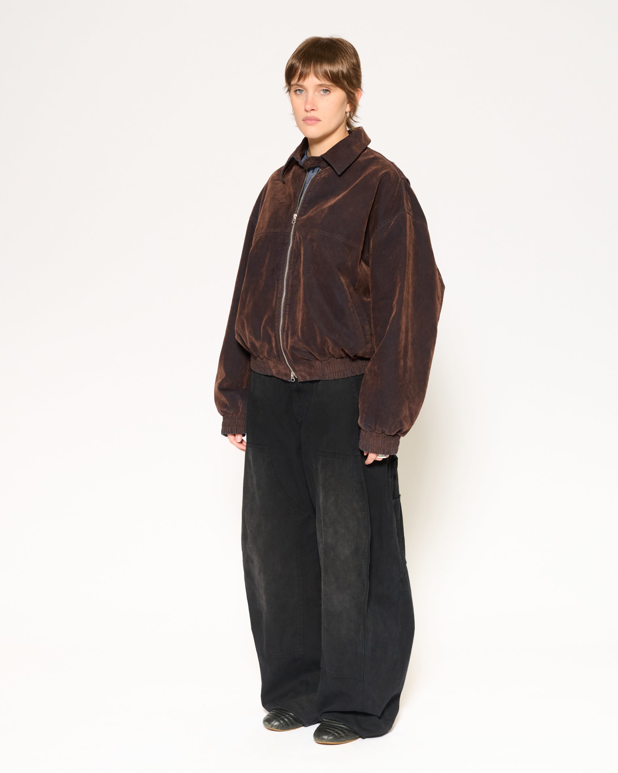 Archive Washed Bomber Jacket