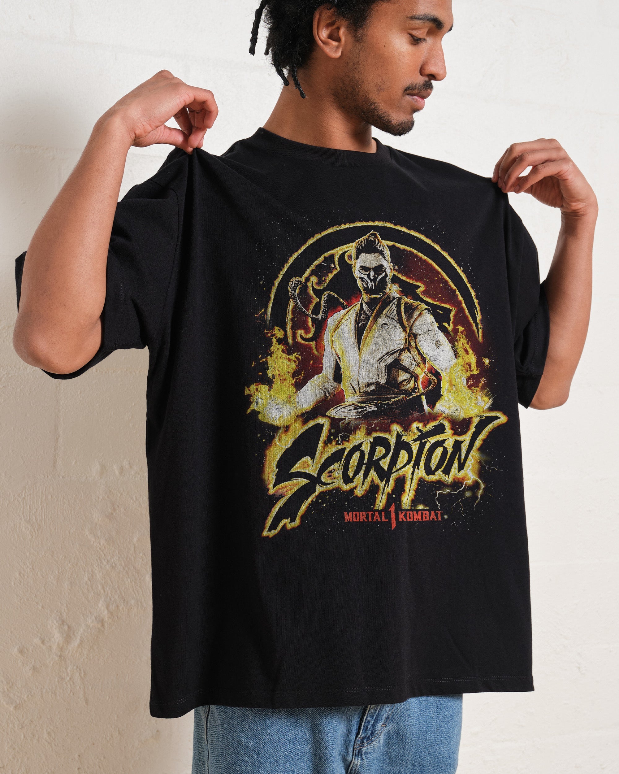 Scorpion Oversized Tee Australia Online Black