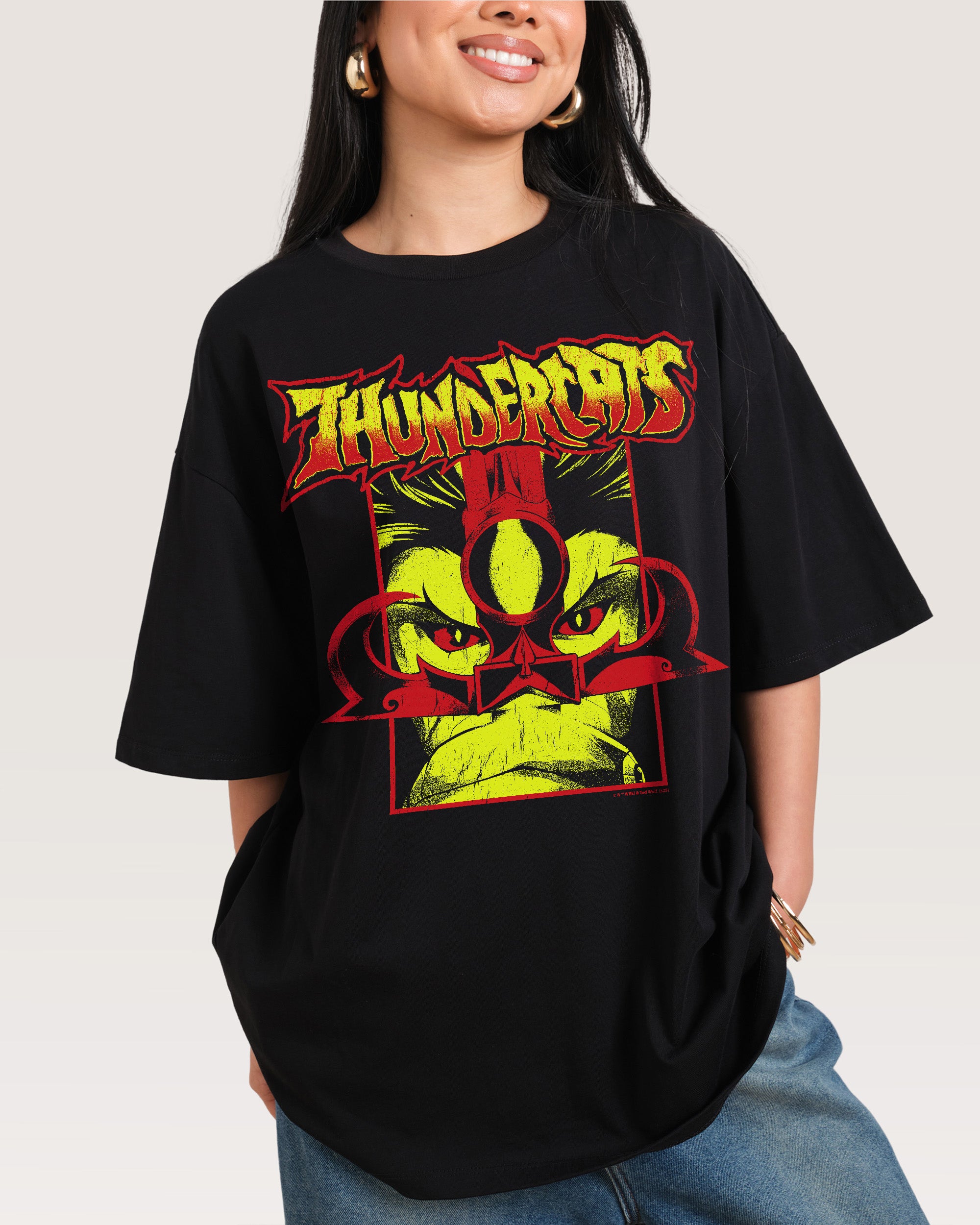 Sword of Omens Black Oversized Tee