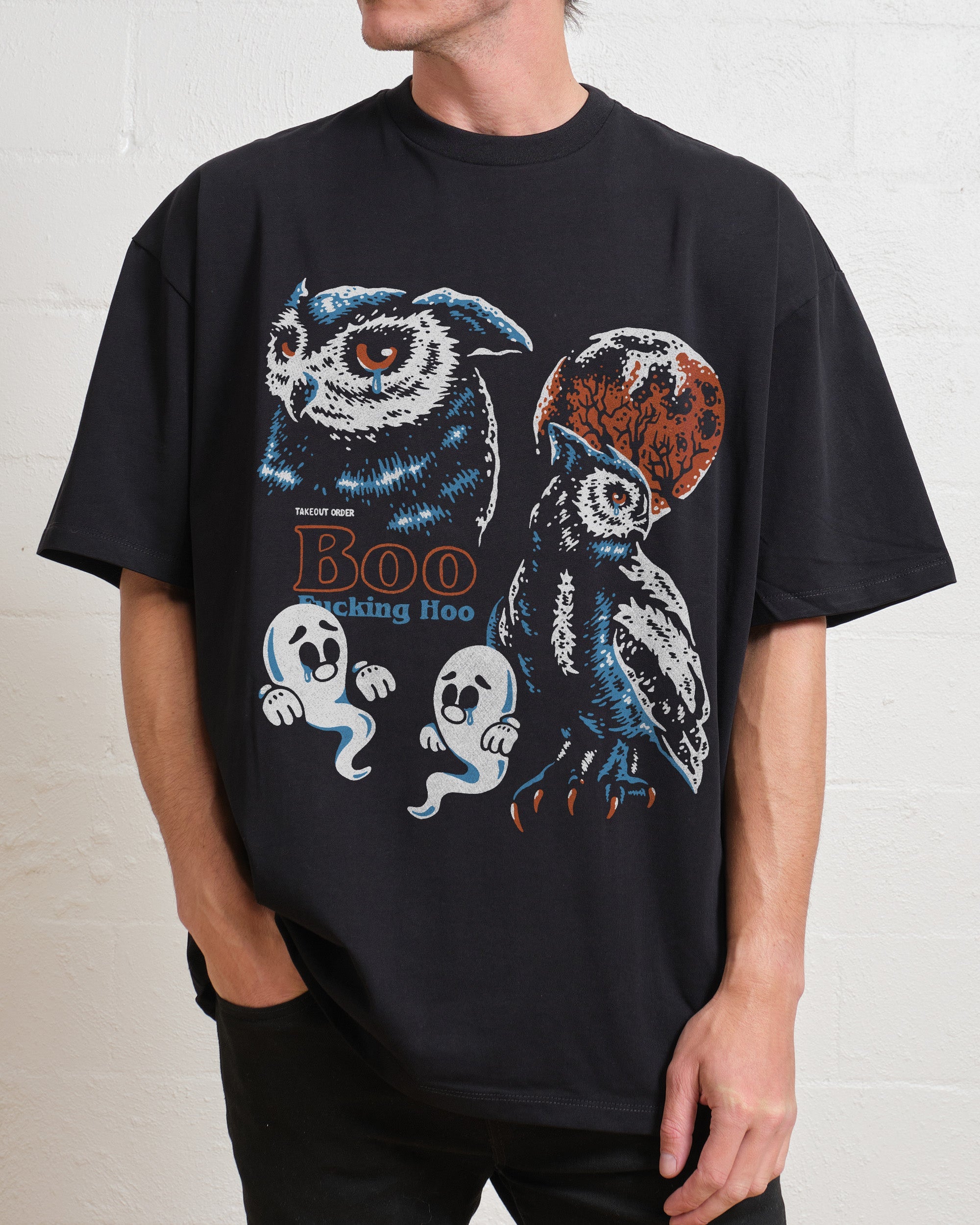 Boo Hoo Oversized Tee | Vintage Heavy Oversized Tee