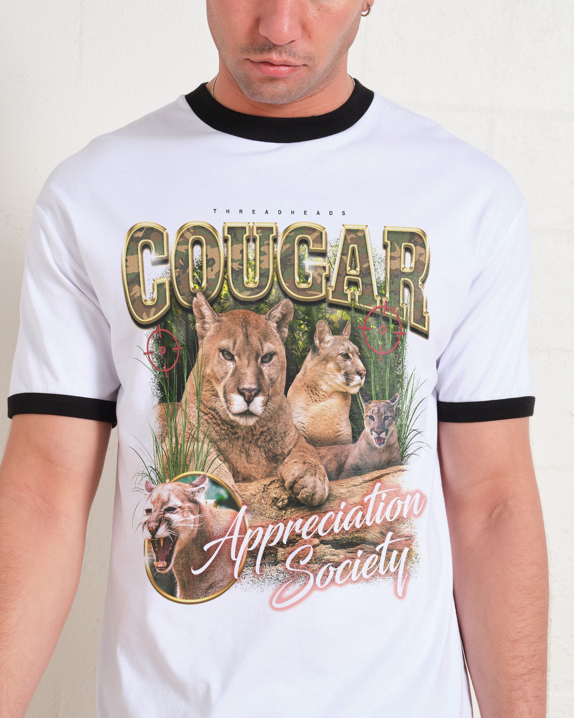 Cougar Appreciation Society T-Shirt #gender_men's