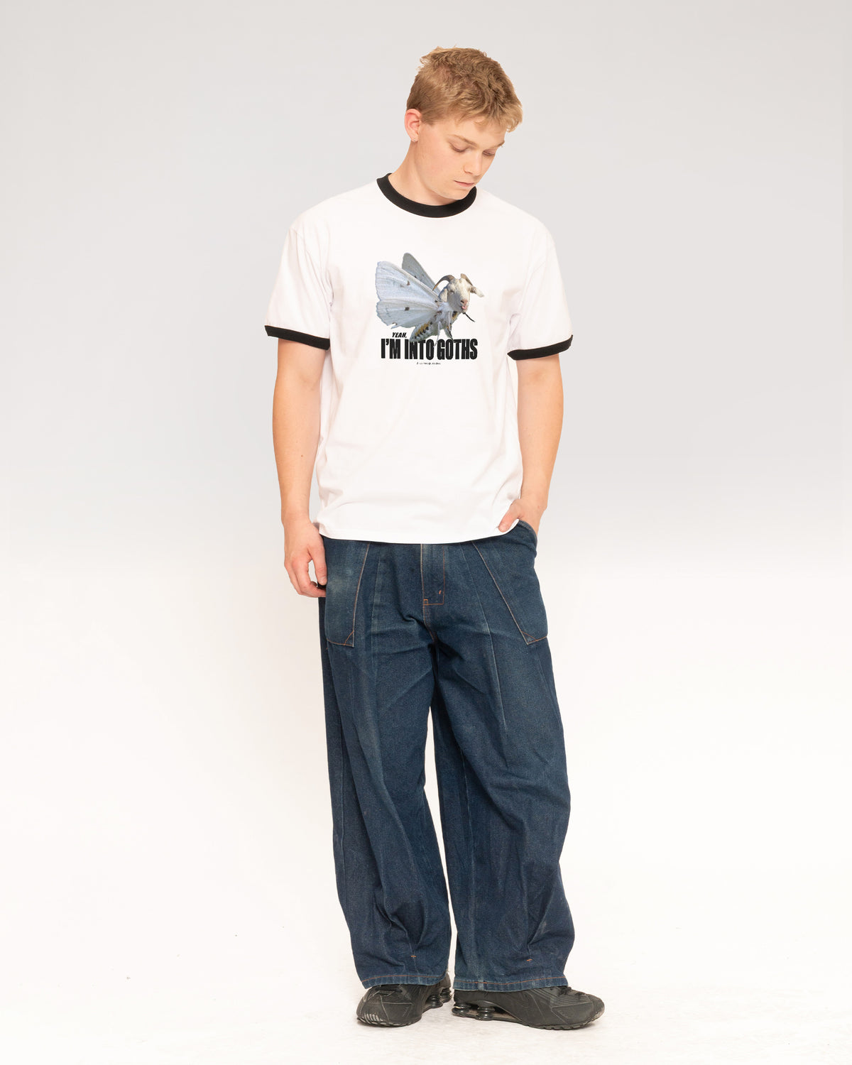I’m Into Goths Black Ringer T-Shirt