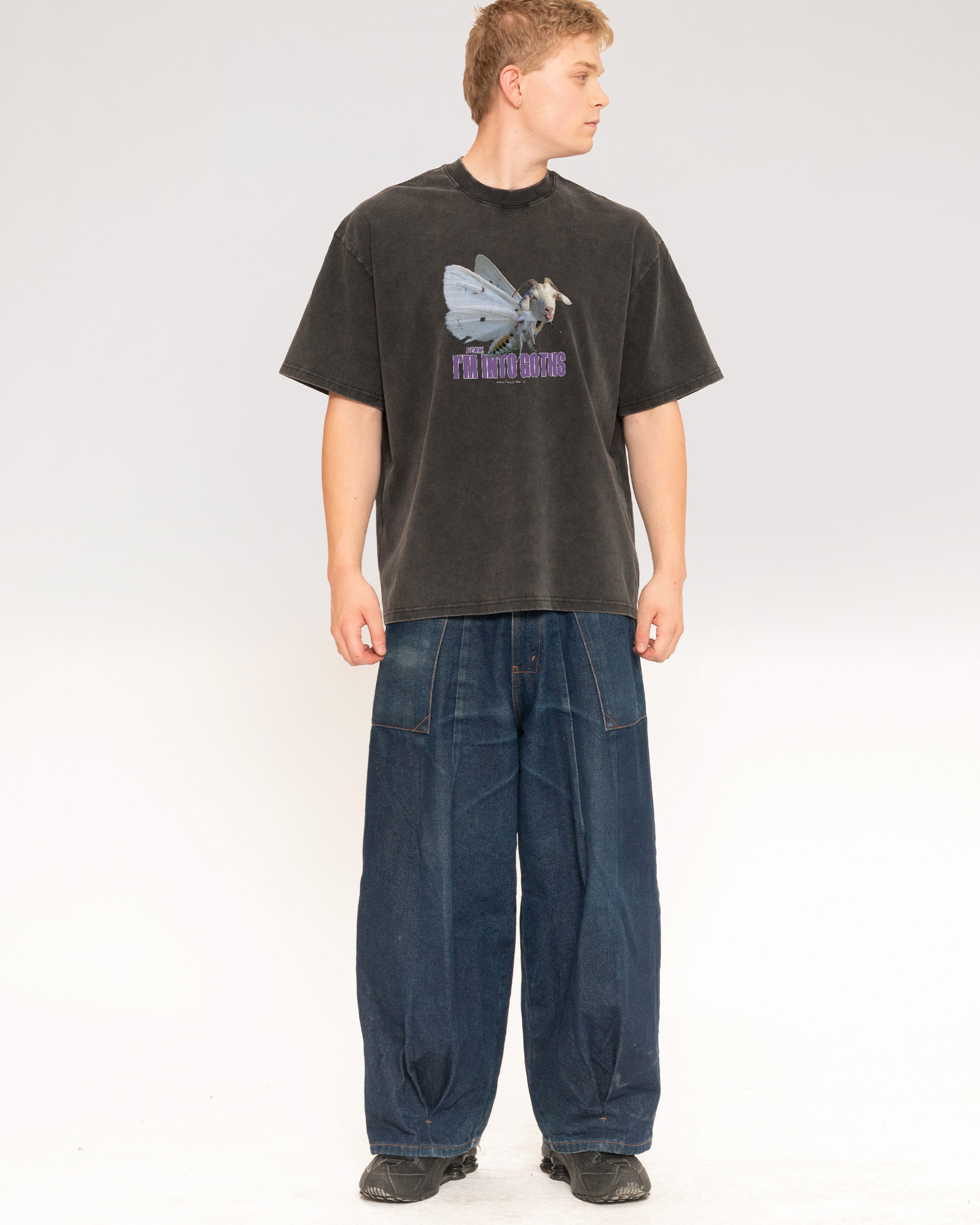 I’m Into Goths Black Stone Oversized Tee