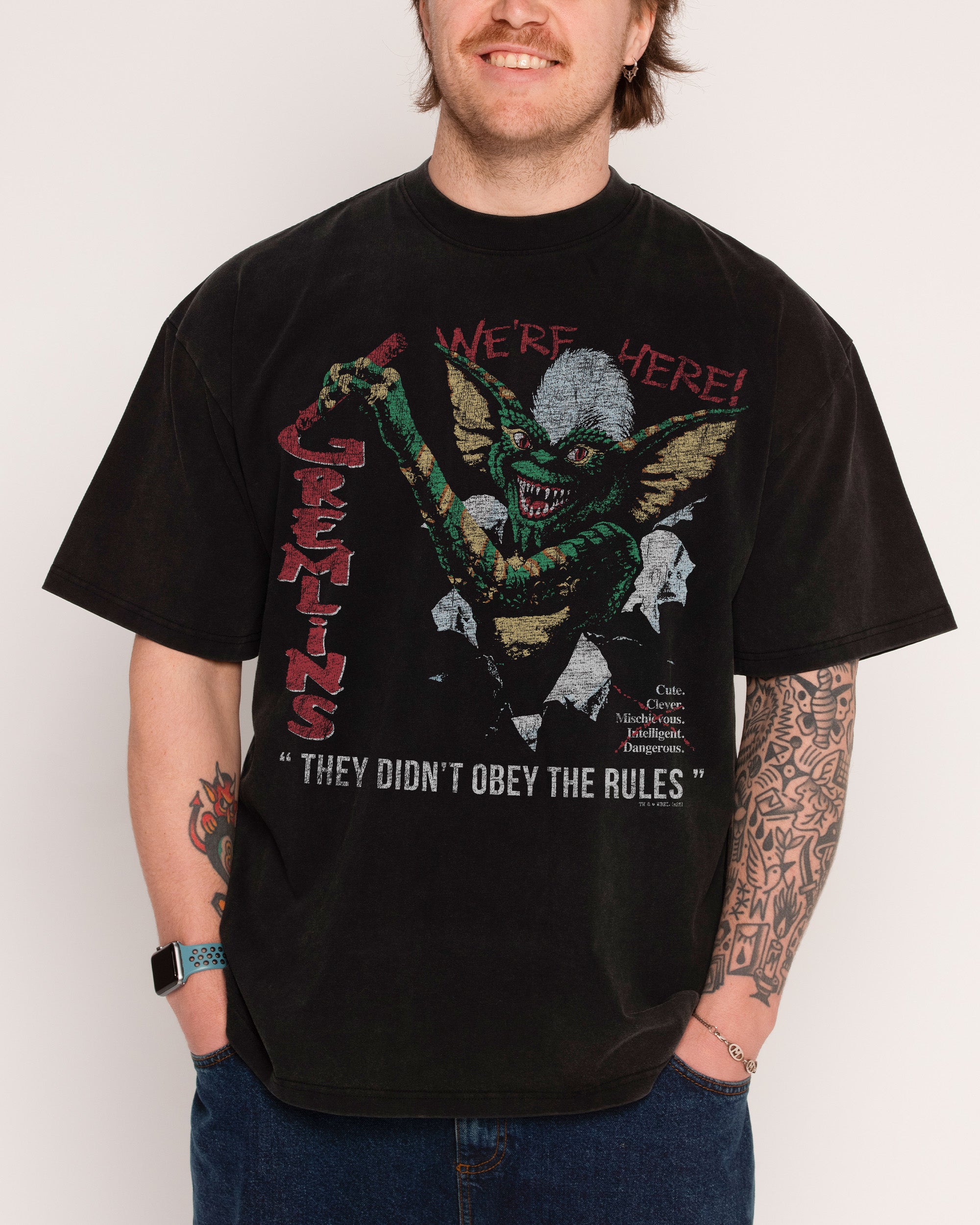 We’re Here Wash Tee