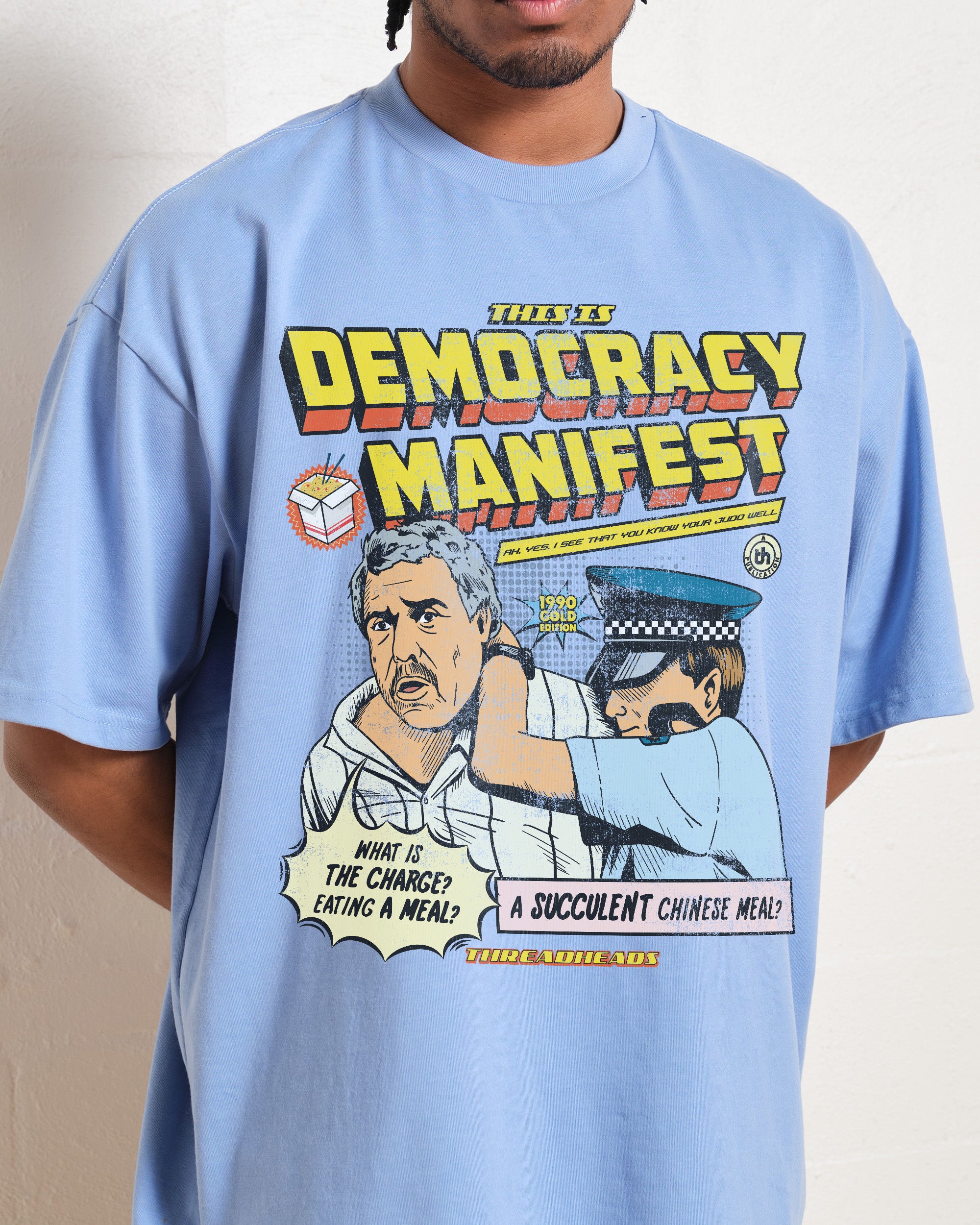 This is Democracy Manifest Oversized Tee