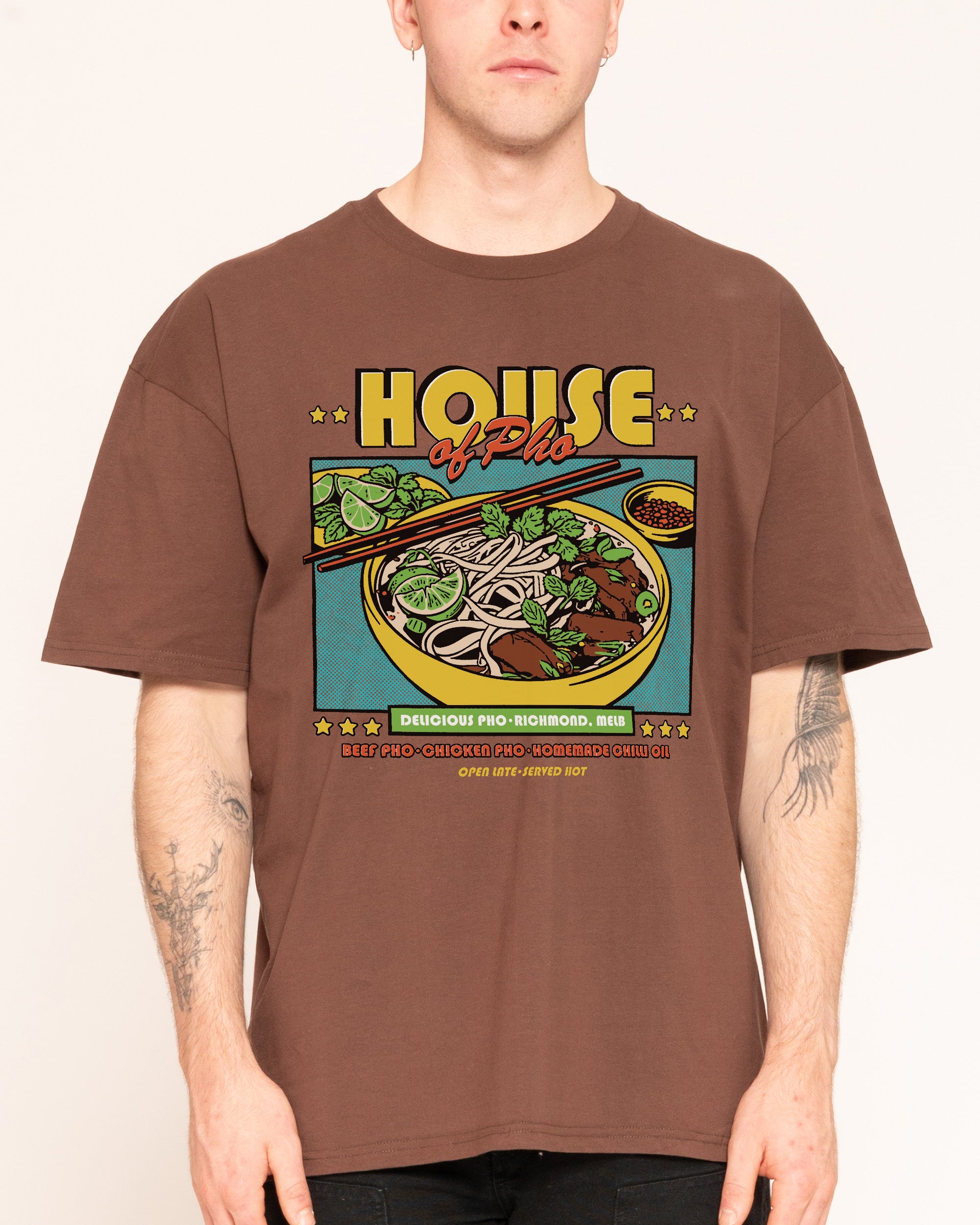 House of Pho Brown T-Shirt