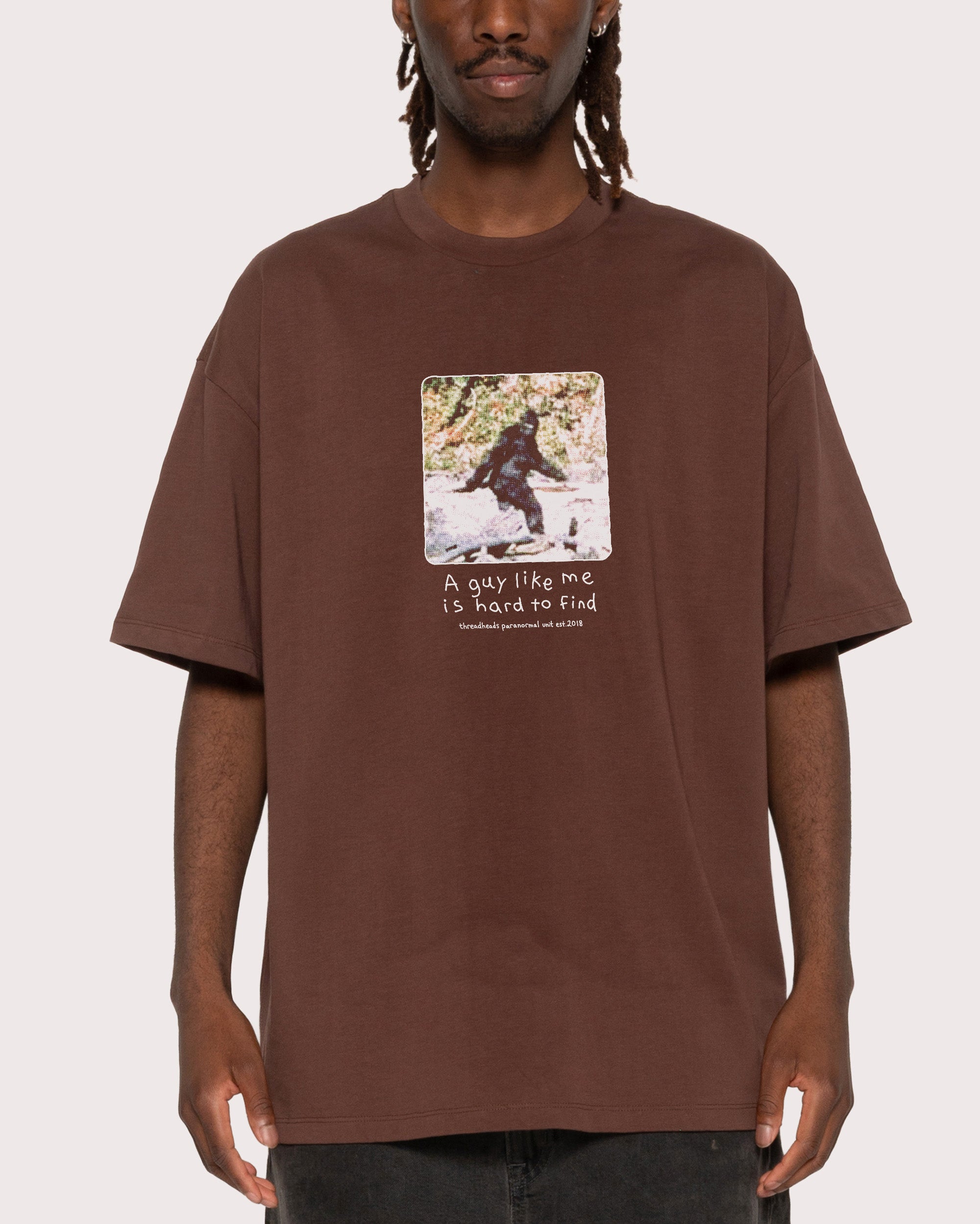 A Guy Like Me is Hard to Find Brown Oversized Tee