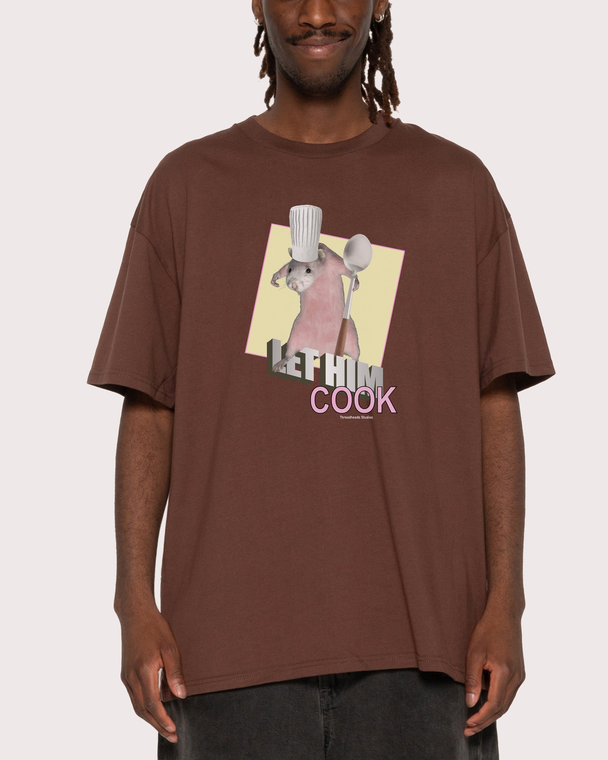 Let Him Cook Brown T-Shirt
