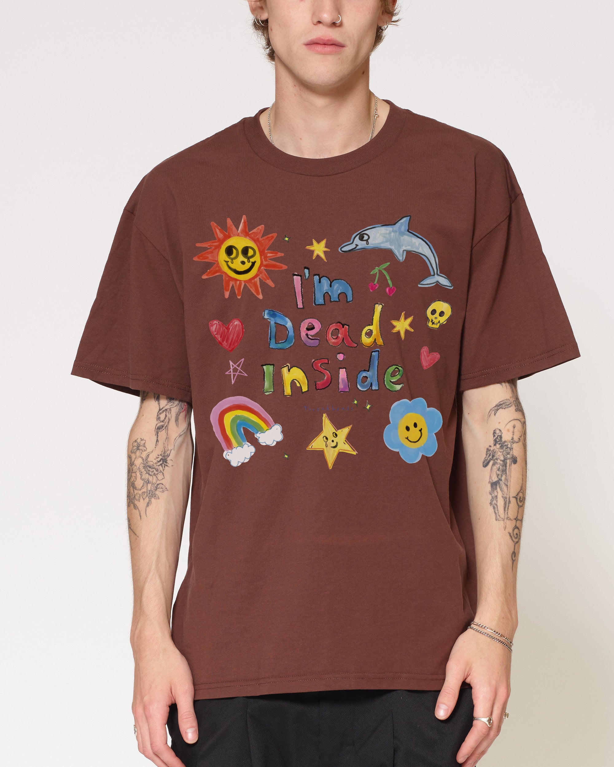 I'm Dead Inside T-Shirt | Funny Graphic T-Shirt | Threadheads