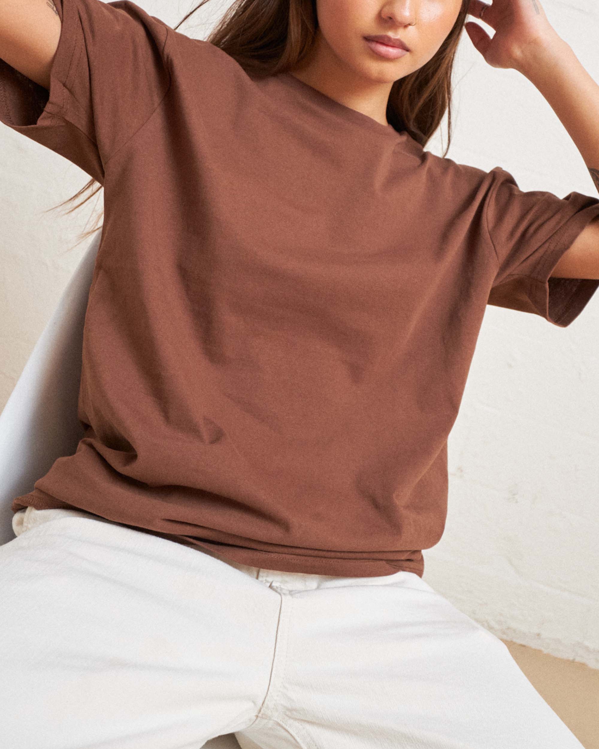 Classic Tee 5-Pack: Black, Brown, Charcoal, Navy, White Australia Online