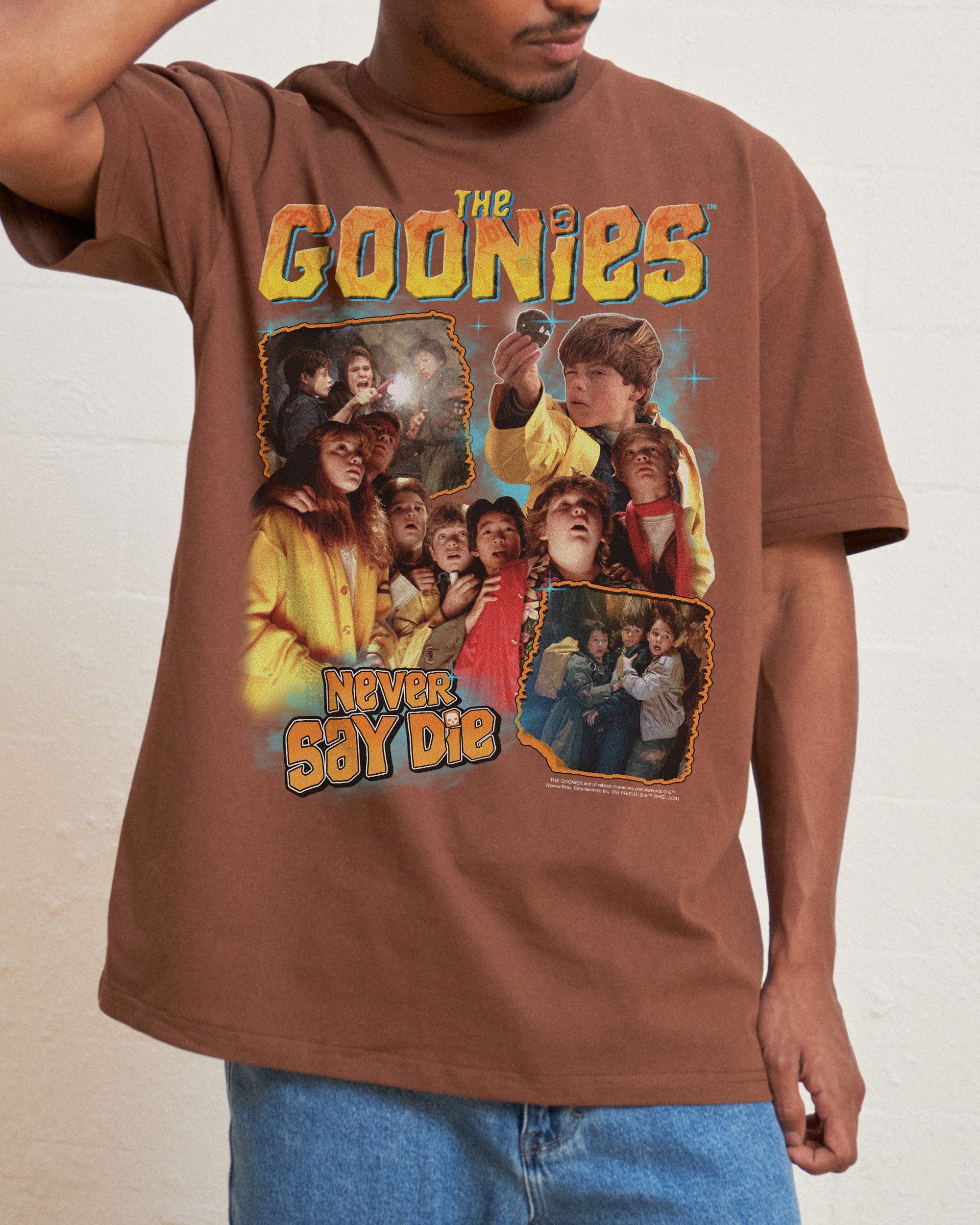 The Goonies Bootleg T-Shirt Australia Online Brown