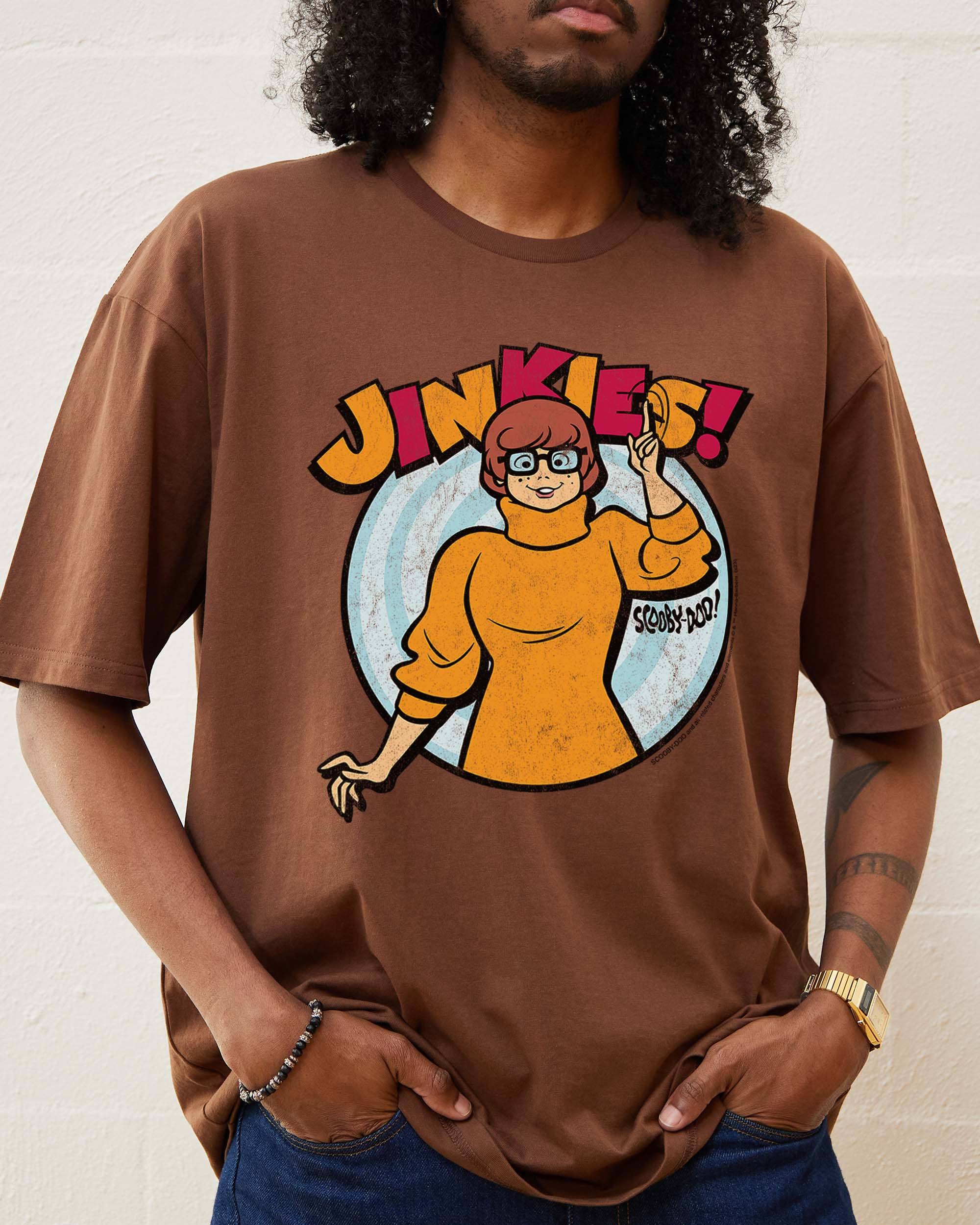 Jinkies T-Shirt Australia Online Brown