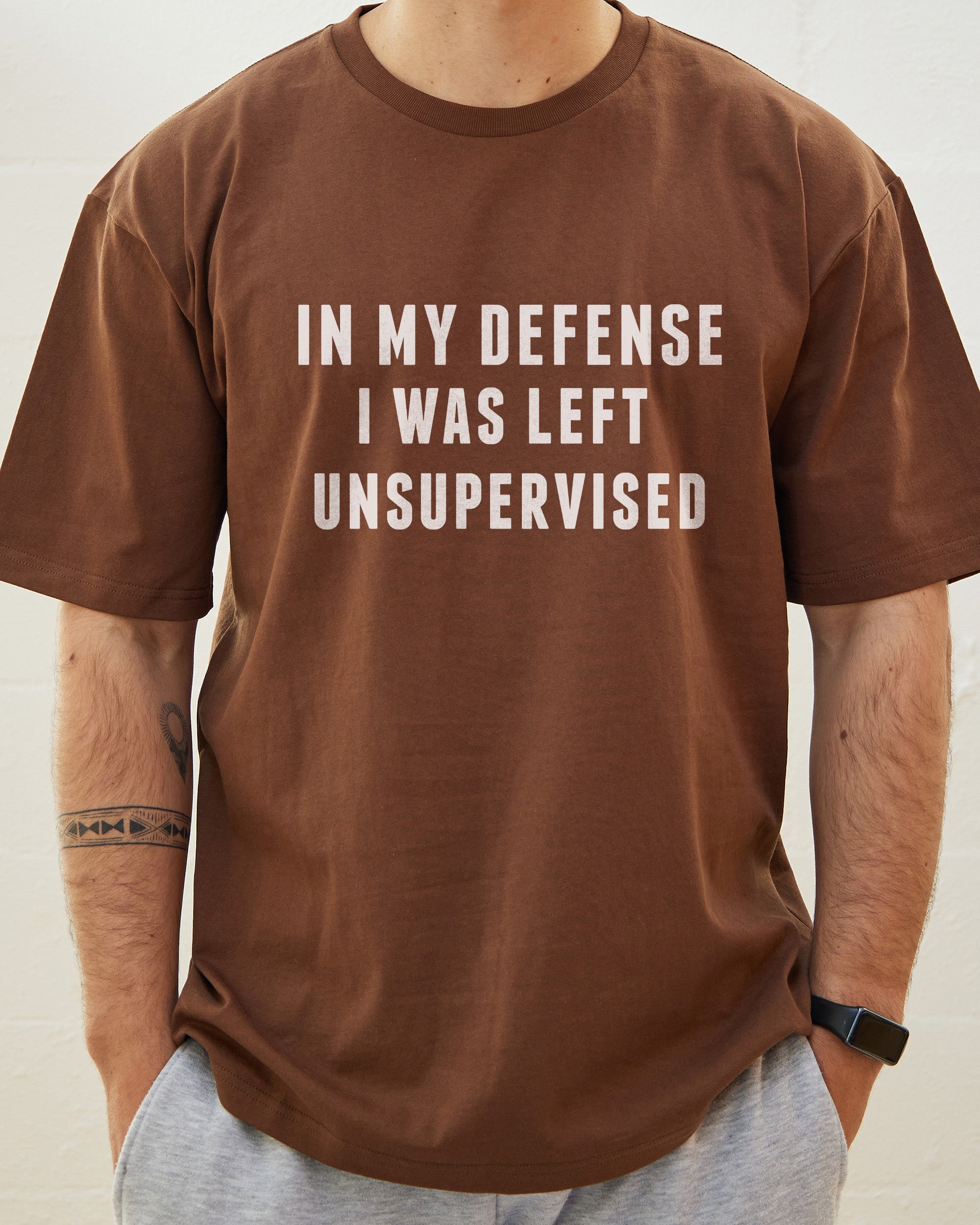 Left Unsupervised T-Shirt Australia Online Brown
