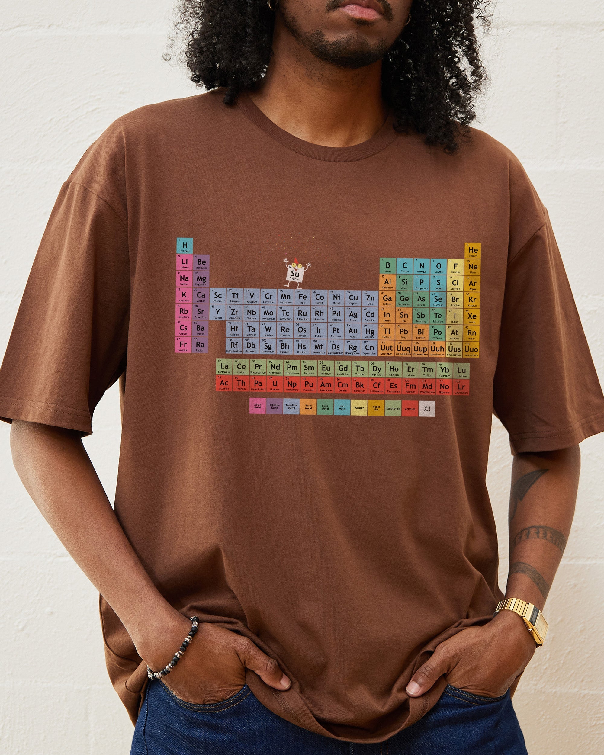 The Element of Surprise T-Shirt Australia Online Brown