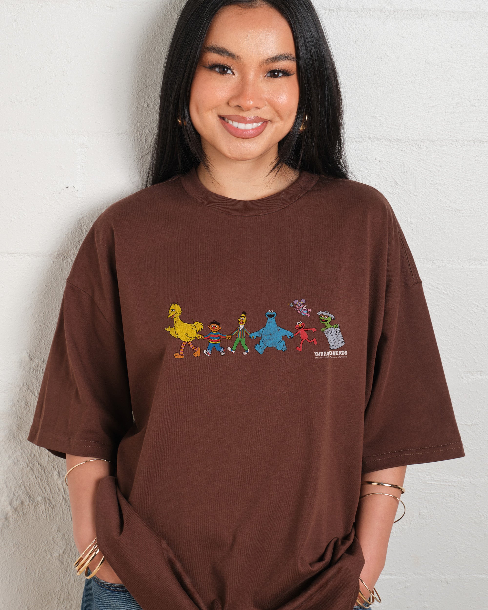 Walk With Me Oversized Tee Australia Online Threadheads