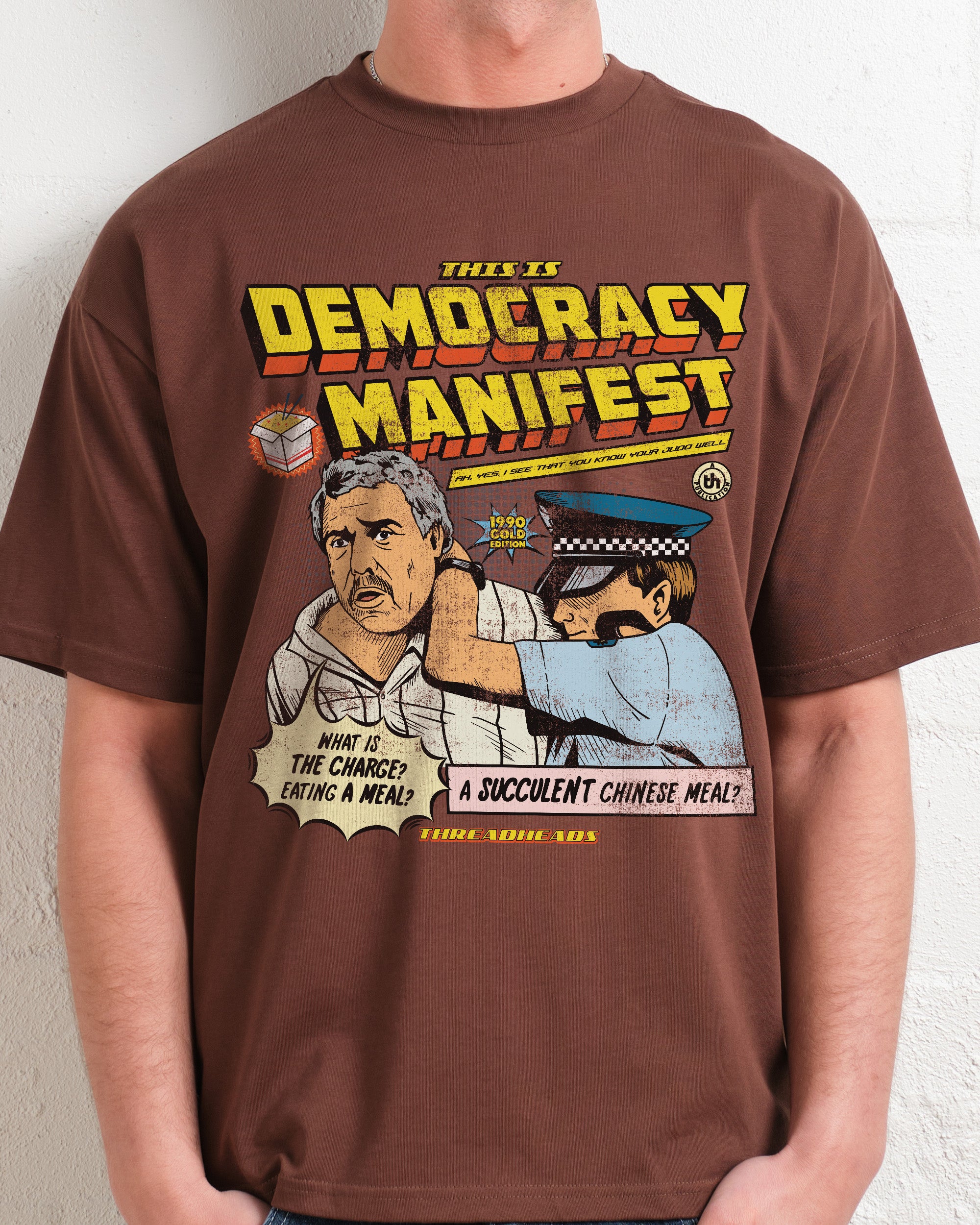 This is Democracy Manifest Oversized Tee