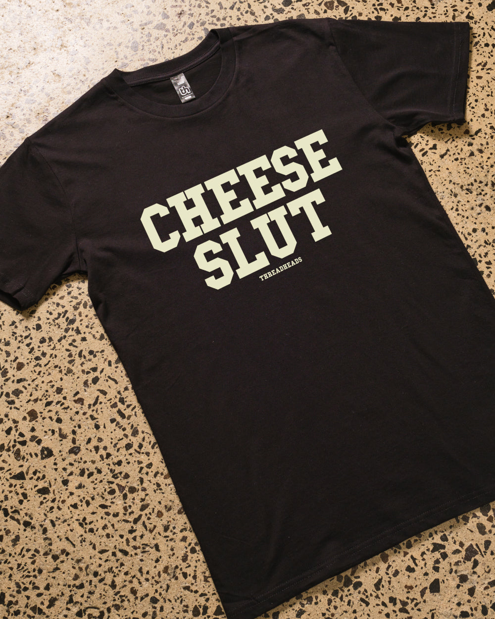 Cheese Slut T-Shirt Australia Online #colour_black