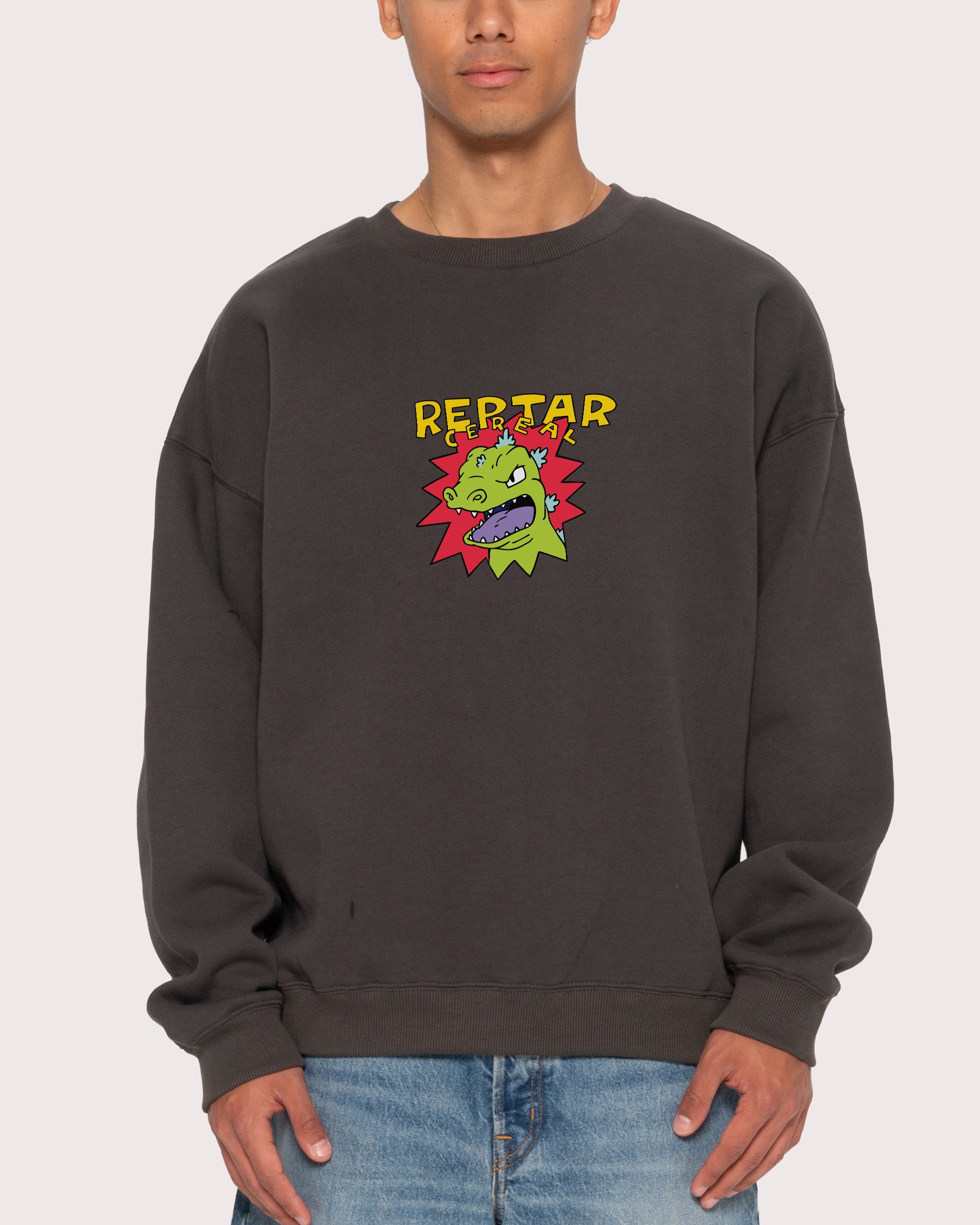 Reptar Cereal Charcoal Sweatshirt