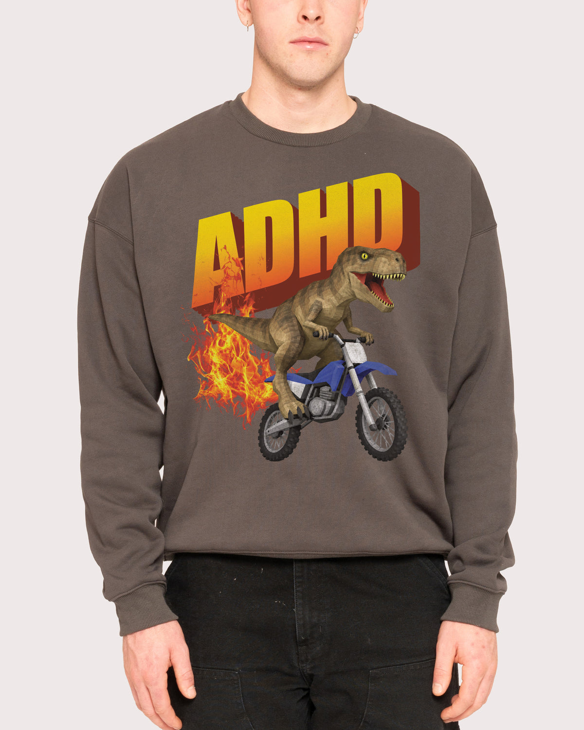 ADHD Charcoal Sweatshirt