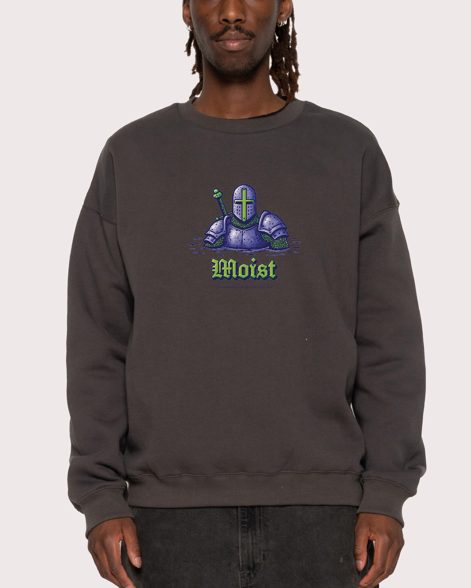 Moist Knight Charcoal Sweatshirt