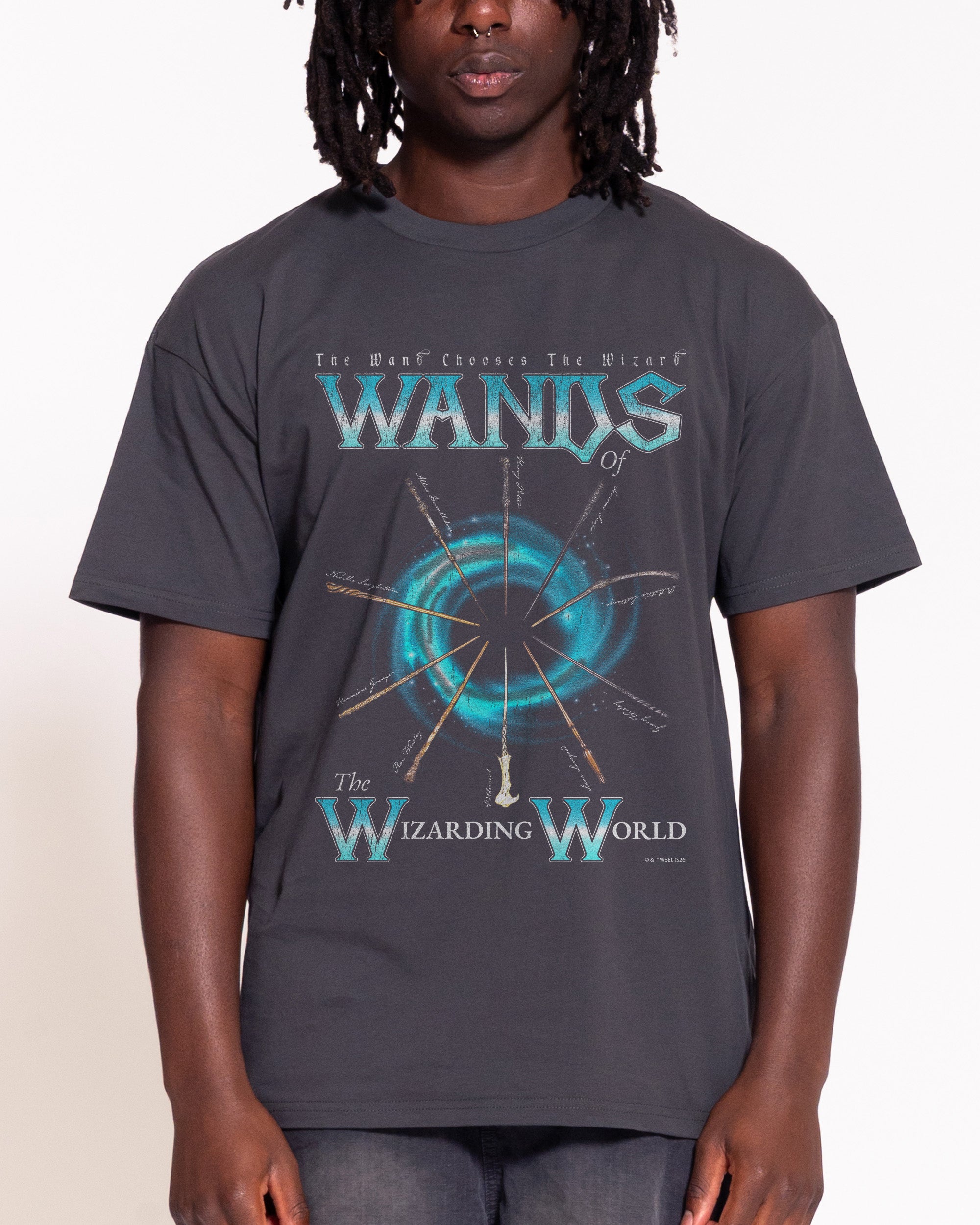 Wands Charcoal T-Shirt