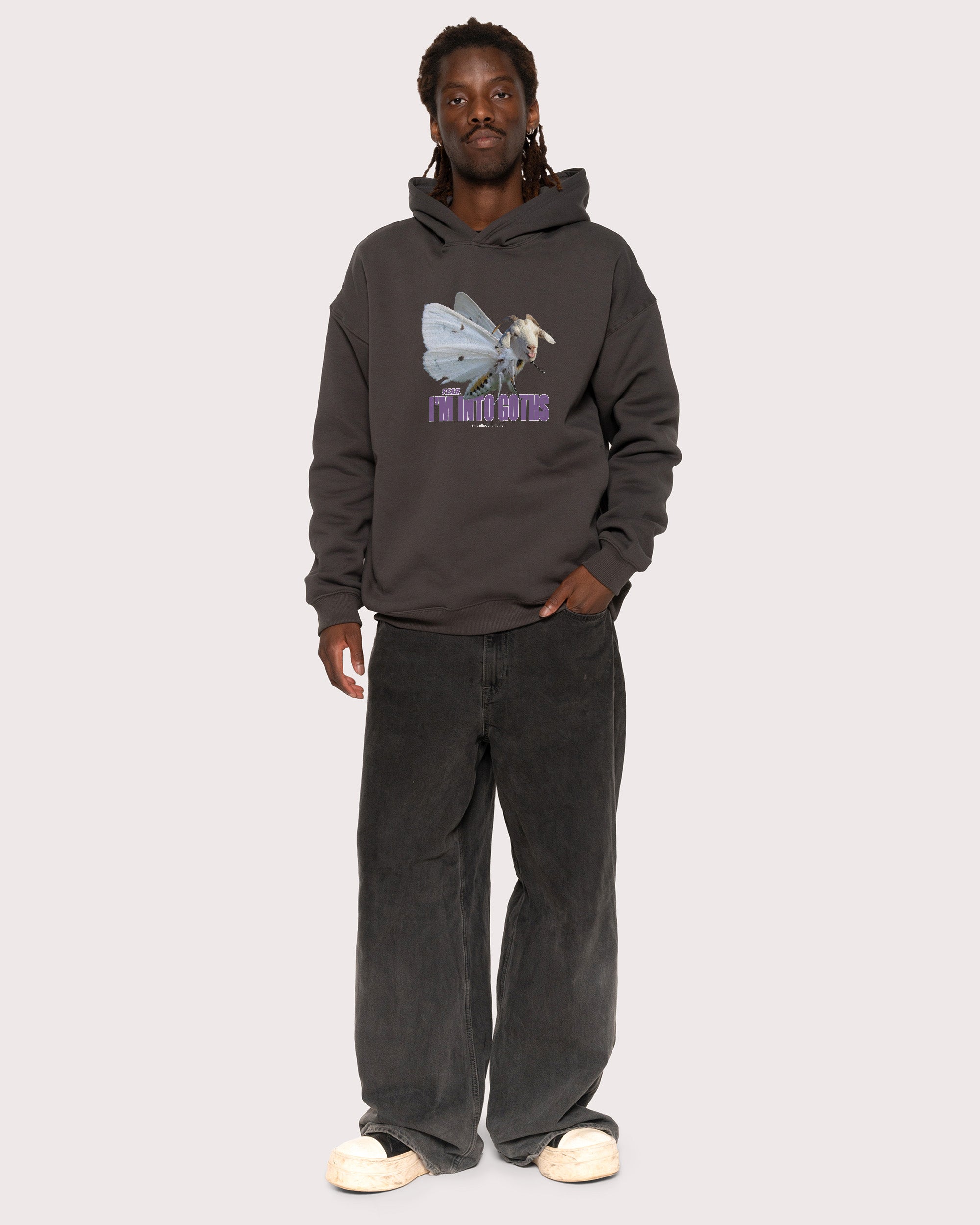 I’m Into Goths Charcoal Hoodie