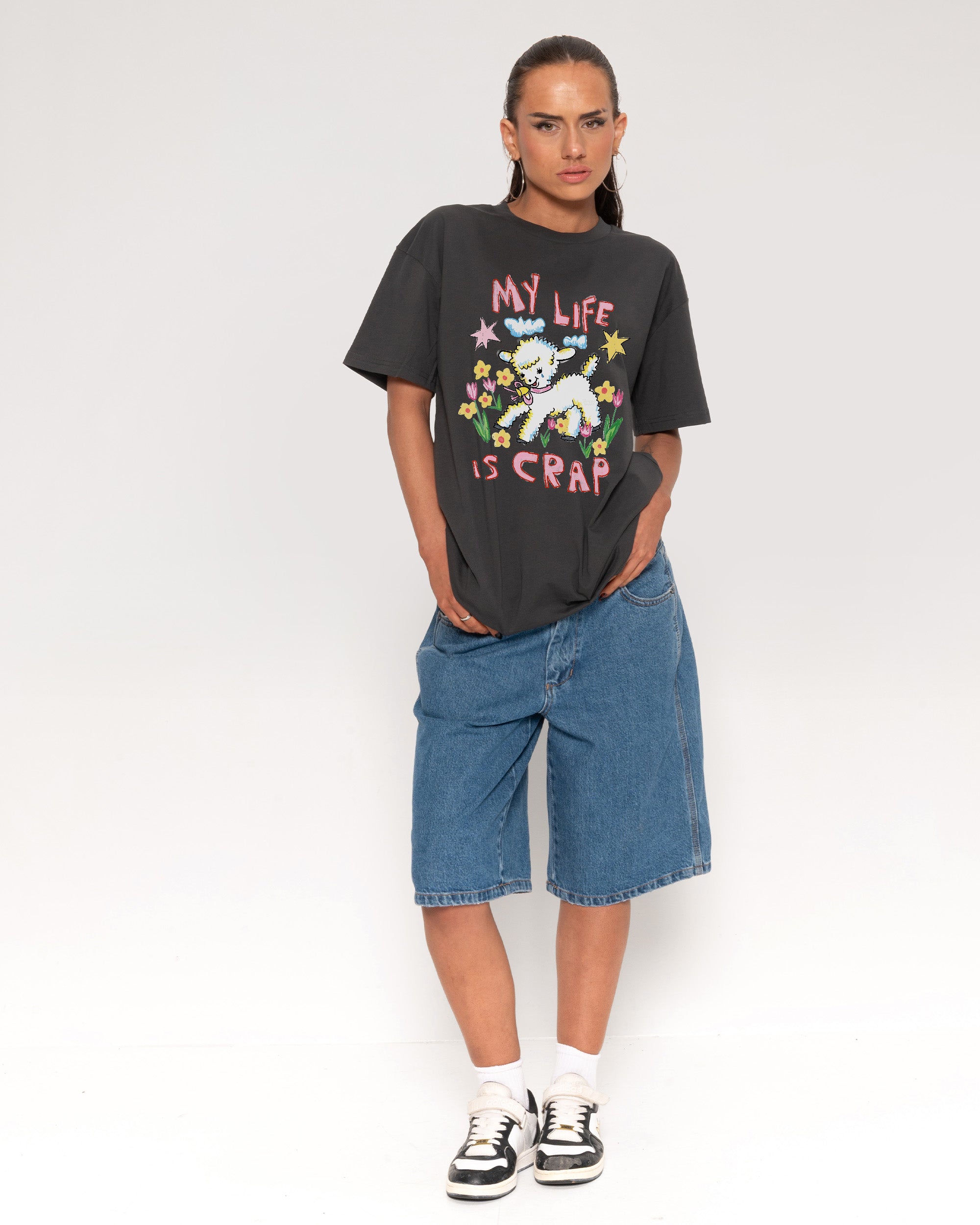 My Life is Crap Charcoal T-Shirt
