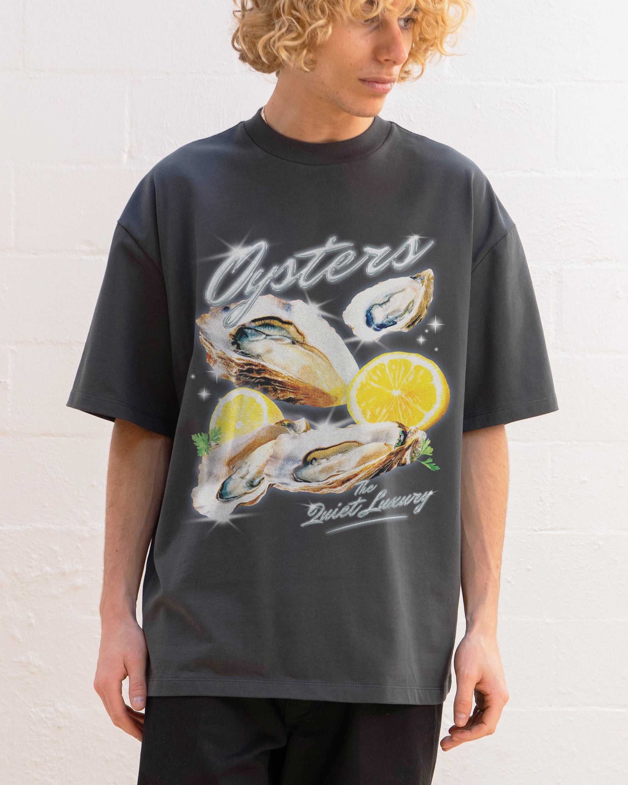 Oysters, The Quiet Luxury Oversized Tee