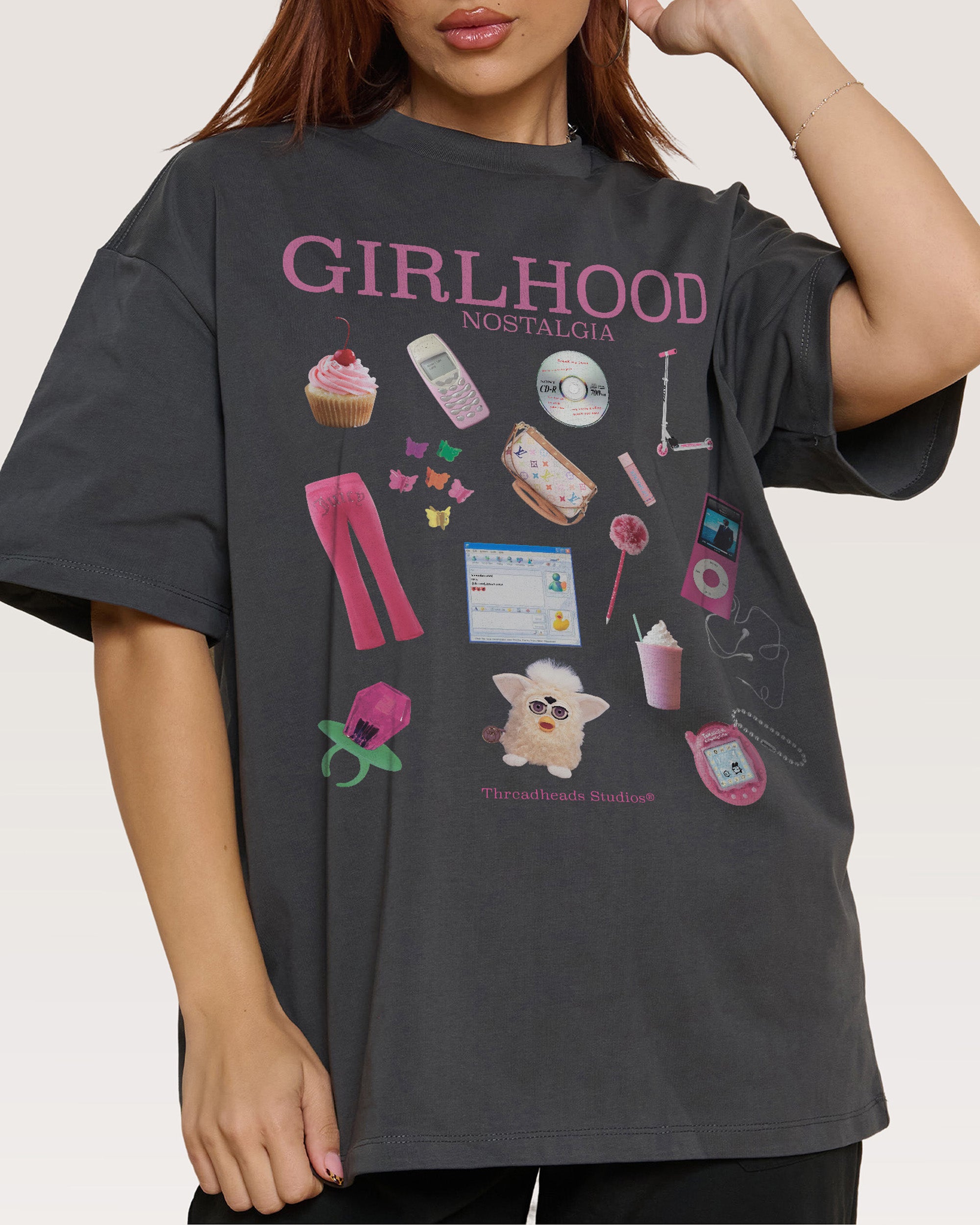 Girlhood Nostalgia Oversized Tee Threadheads Australia Online