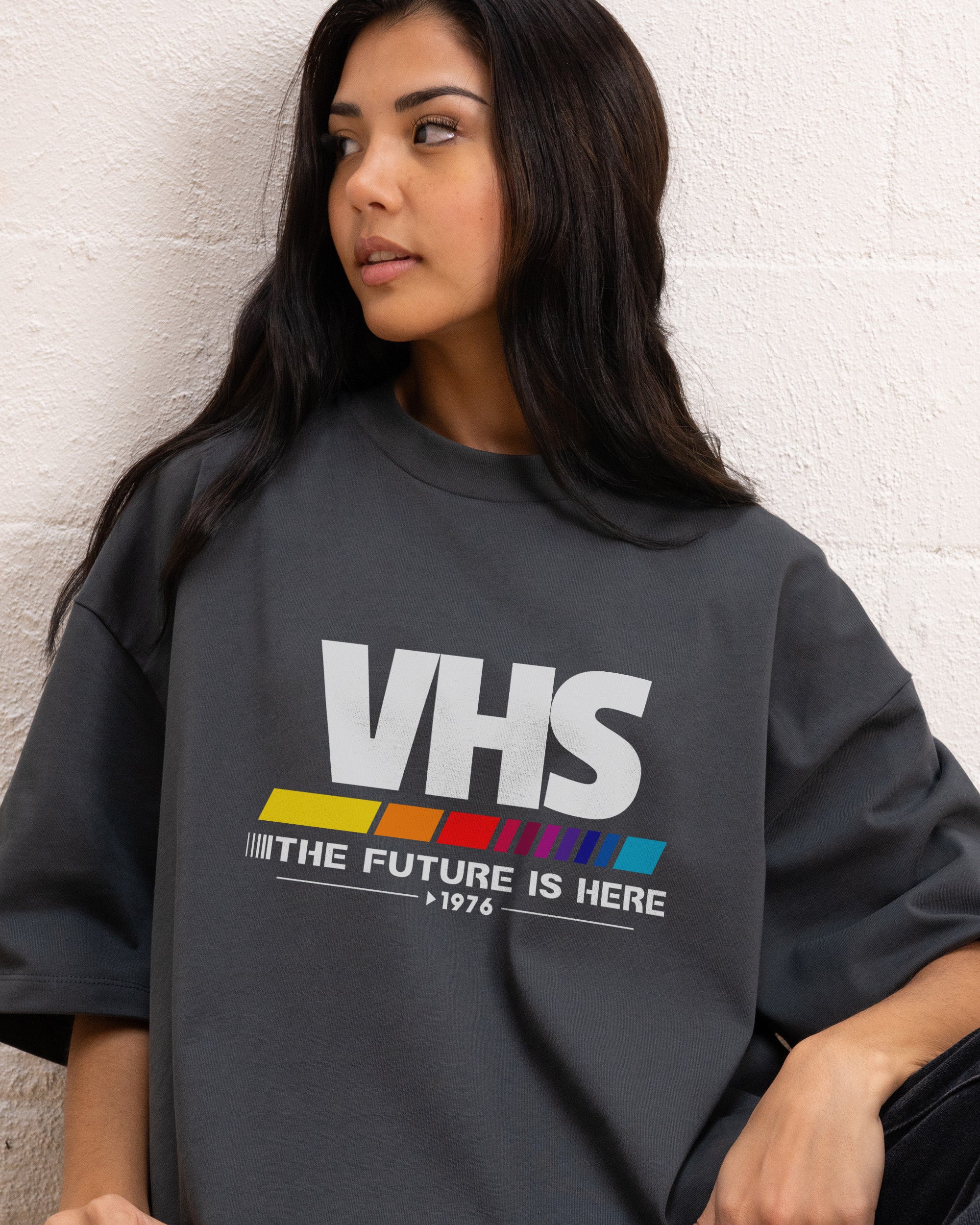 VHS - The Future is Now Oversized Tee