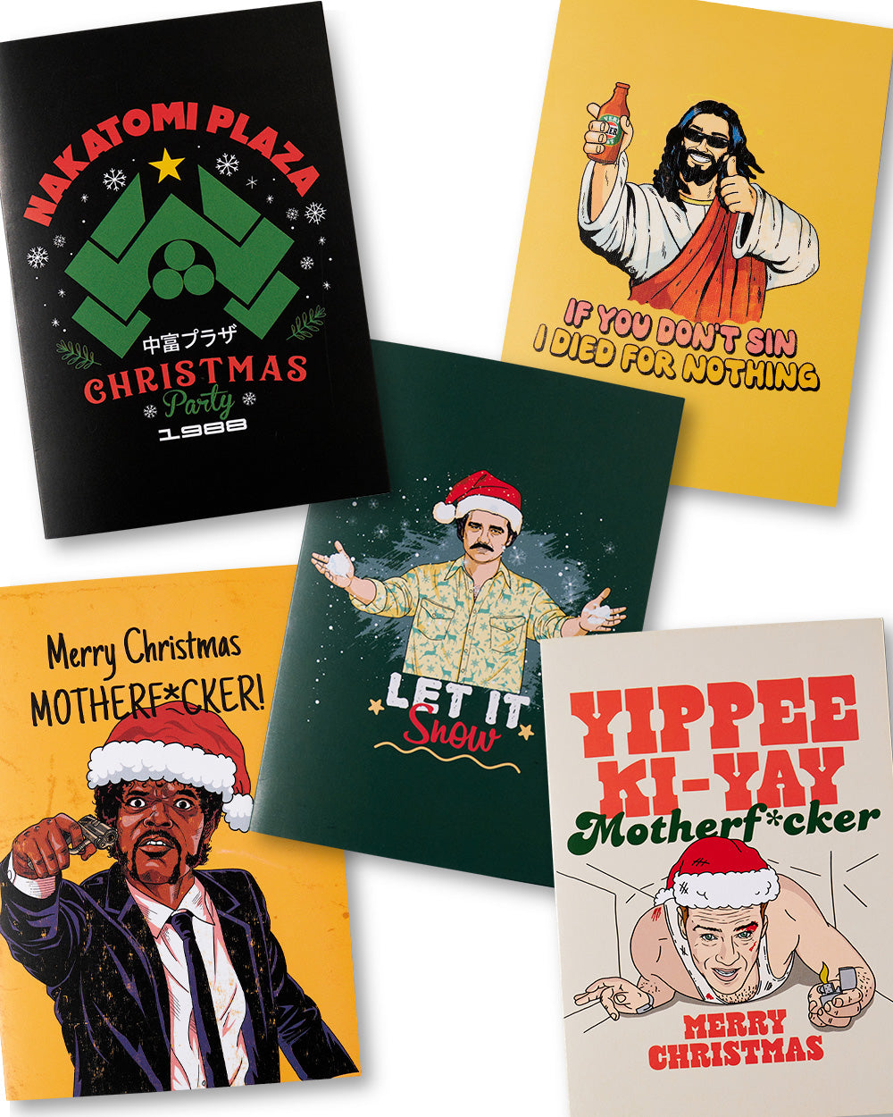 Funny Christmas Greeting Card Bundle