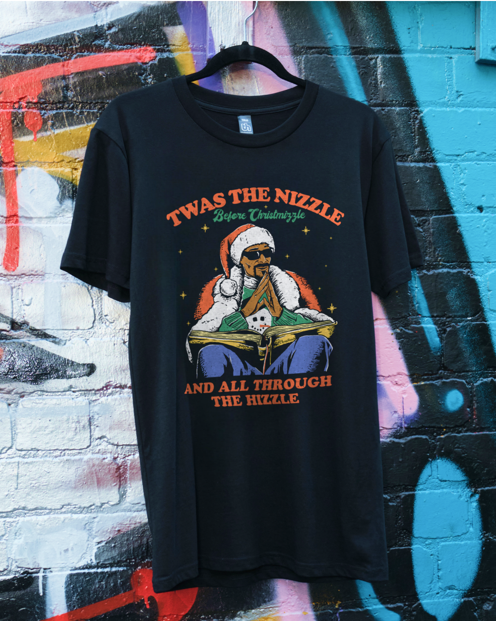 Christmizzle Dogg T-Shirt Australia Online Black